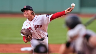 Boston Red Sox left-hander Connelly Early delivers during the first inning of a game against the New York Yankees on June 25.
