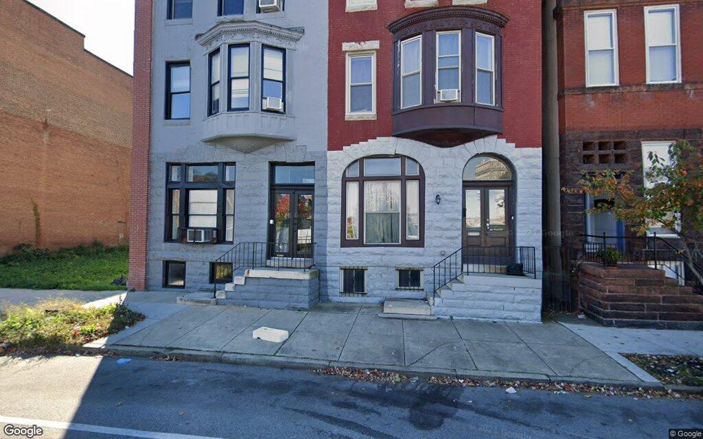 1614 McCulloh Street - Google Street View