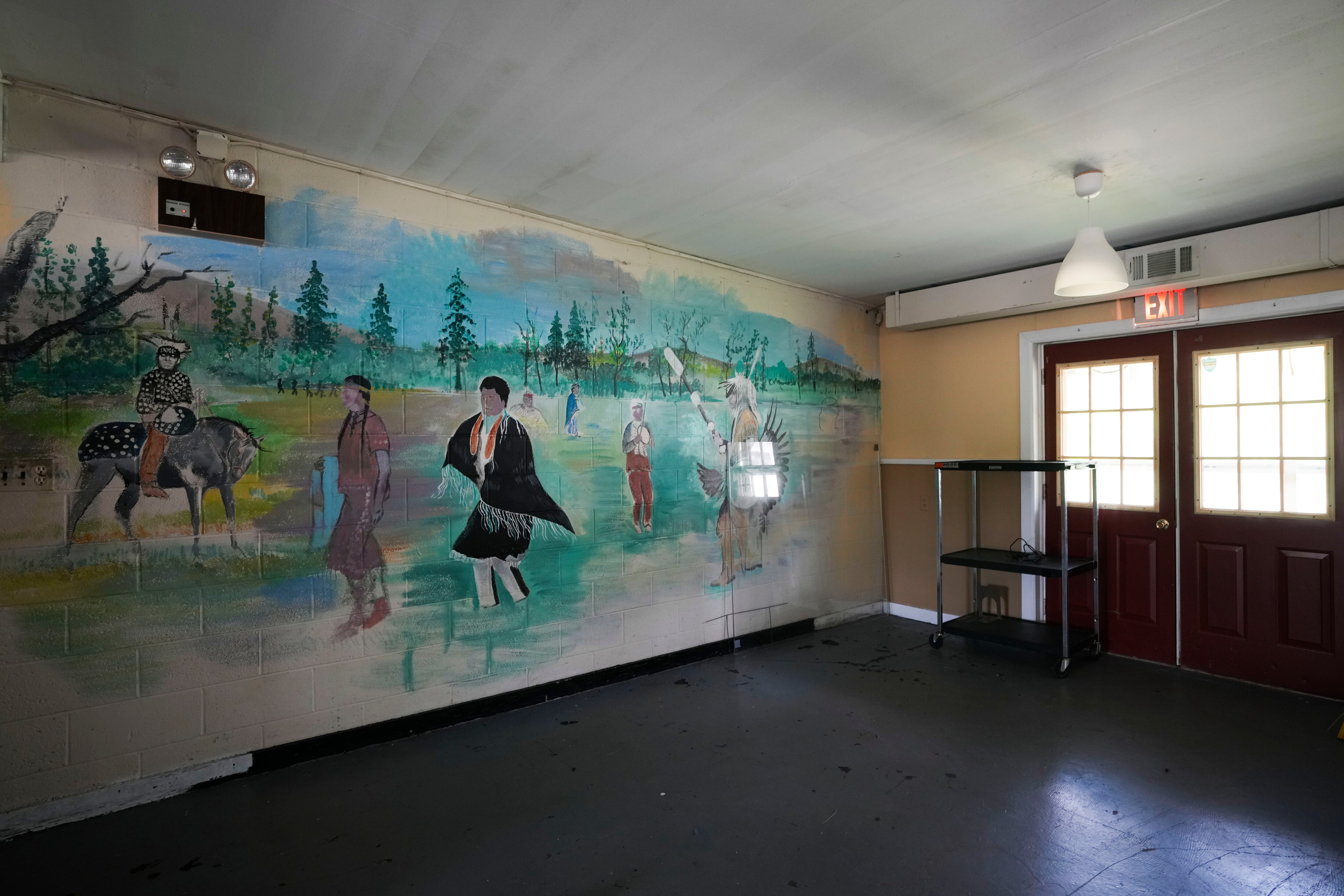 Scenes of the now emptied out Museum on the 16-acre land that the Cedarville Band of Piscataway has been on for almost forty years on April 24, 2023.