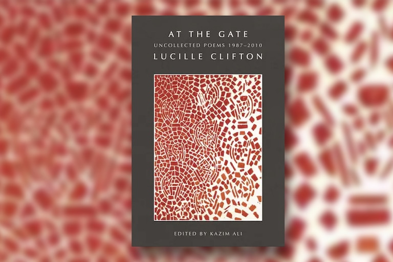 The cover of Lucille Clifton's "At the Gate: Uncollected Poems 1987-2010."