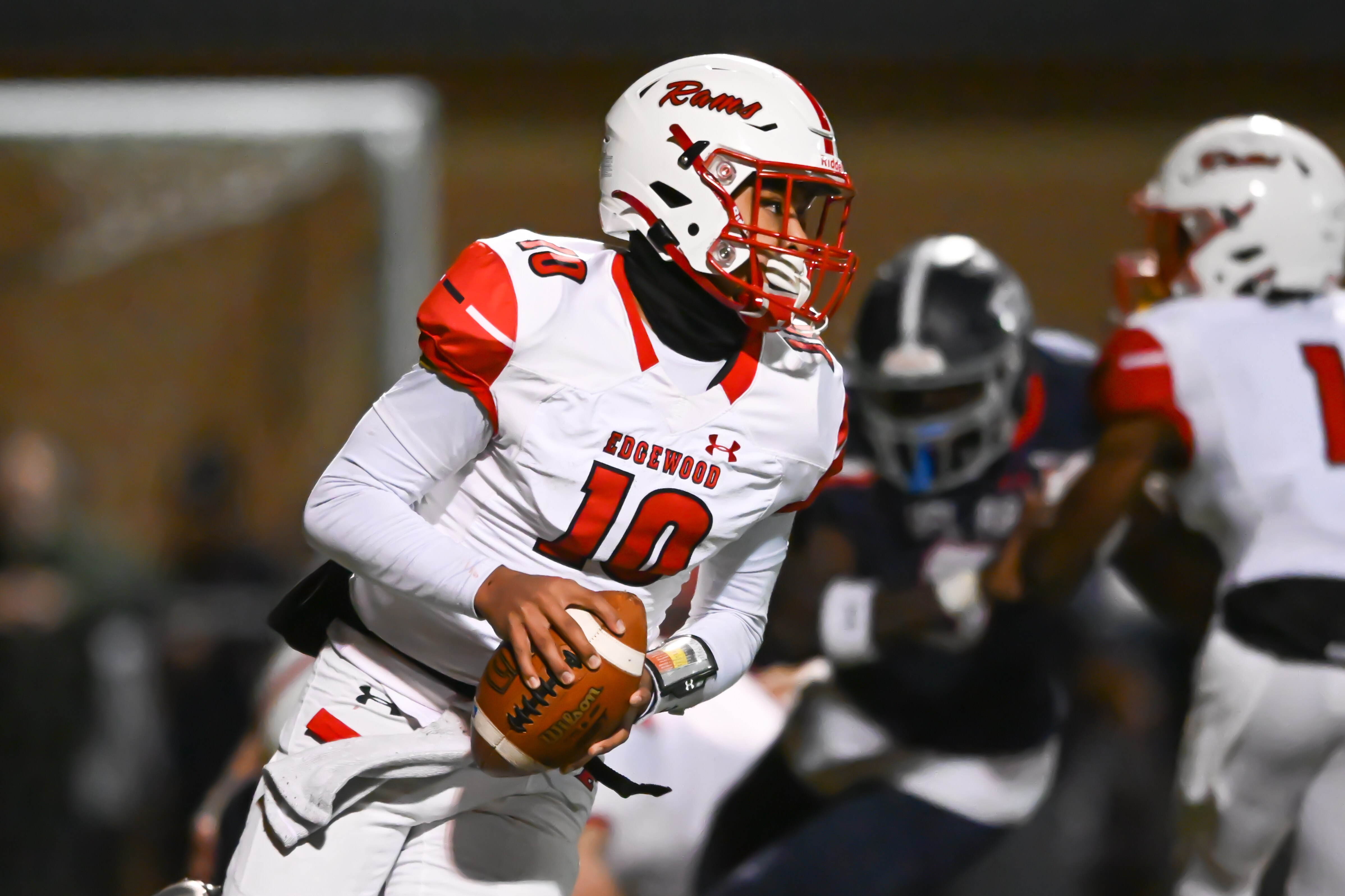 Edgewood opened it 3A North Region playoff run, on Thursday, with a 49-0 win over Patapsco.
