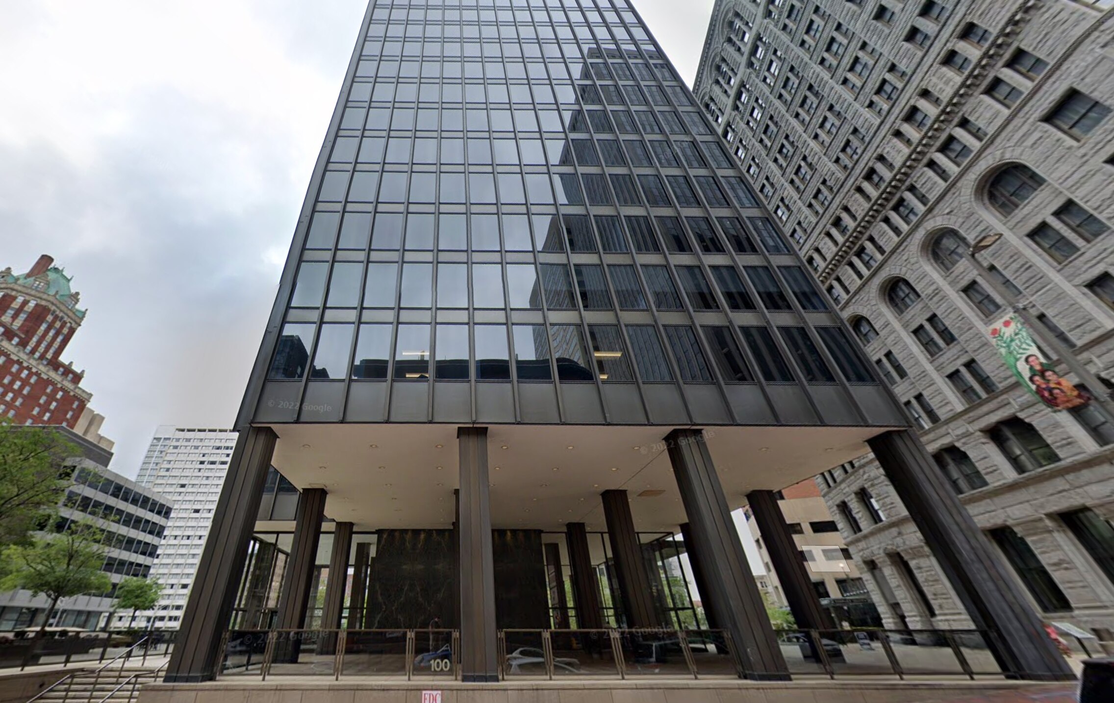 One Charles Center, owned by the late Peter Angelos, was valued at almost $10 million in 2022.