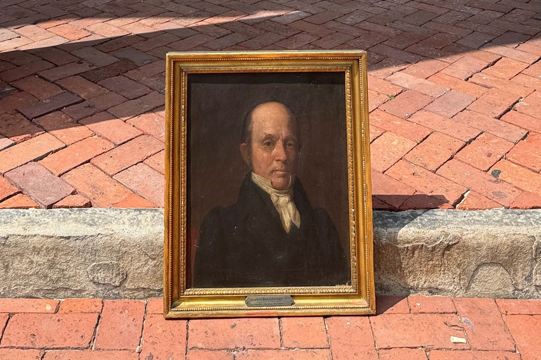 The University of Maryland School of Medicine uncovered what’s believed to be the oldest surviving portrait of Dr. John Beale Davidge, its founder and first dean.