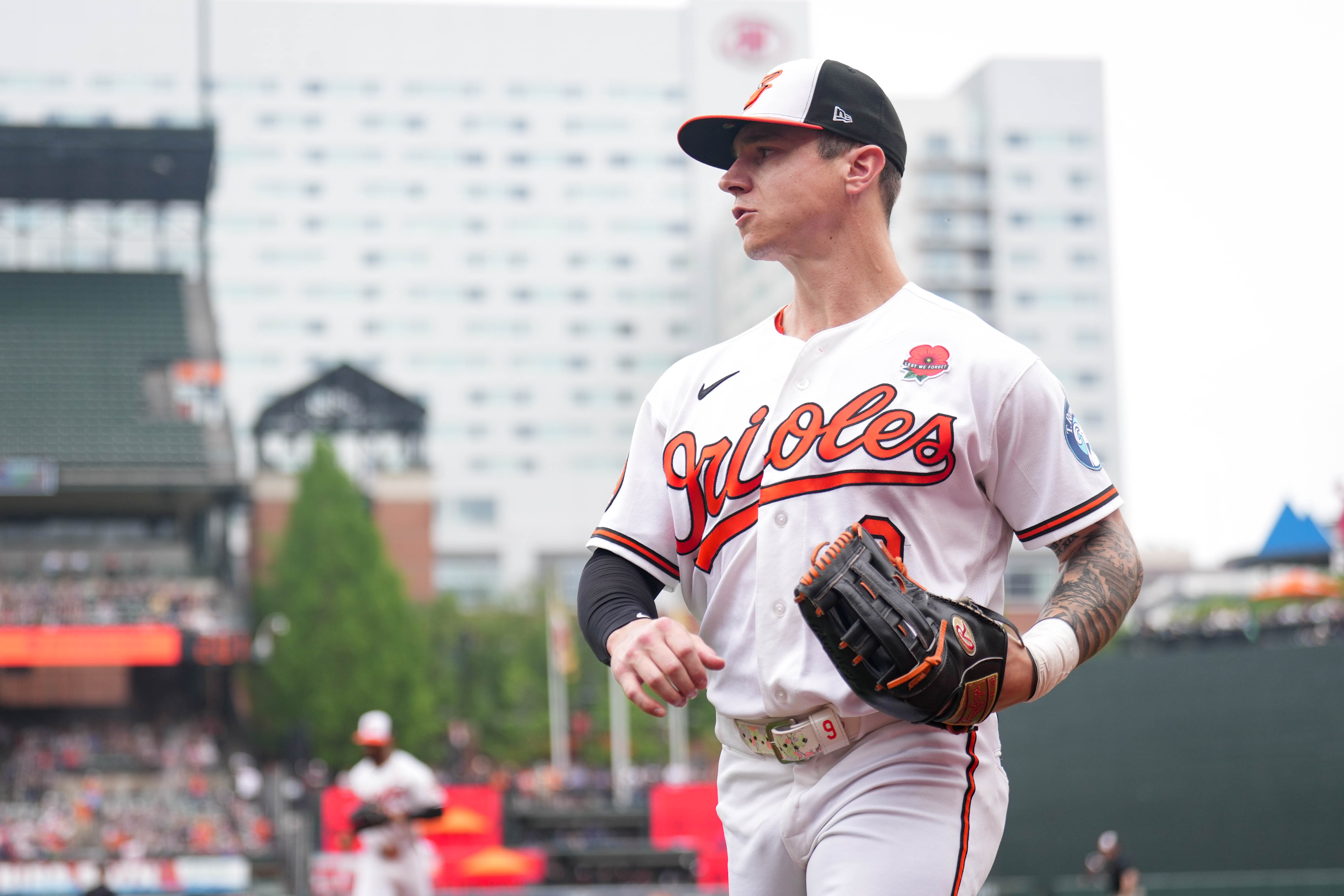 Tyler O'Neill has 10 home runs and a .677 OPS this season.