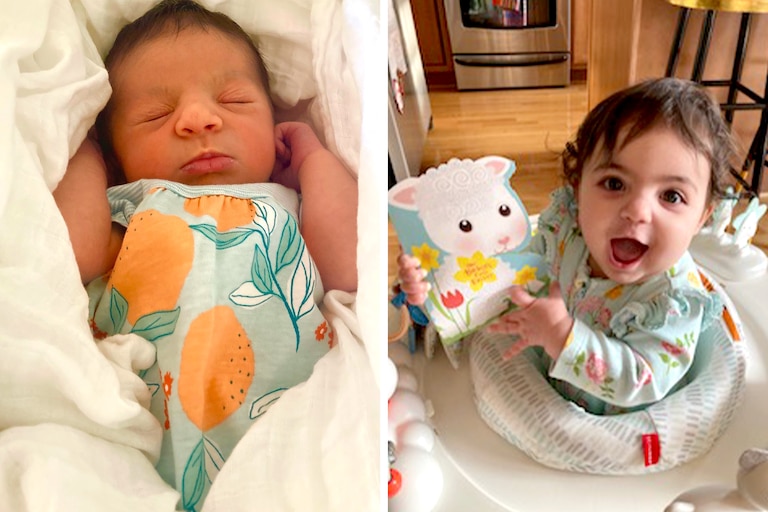 Carmen Akras was born in August of 2022. Family photos show her crowing with laughter more often than not.