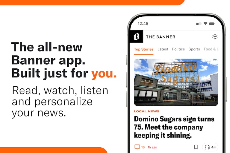 The Banner new mobile app ad