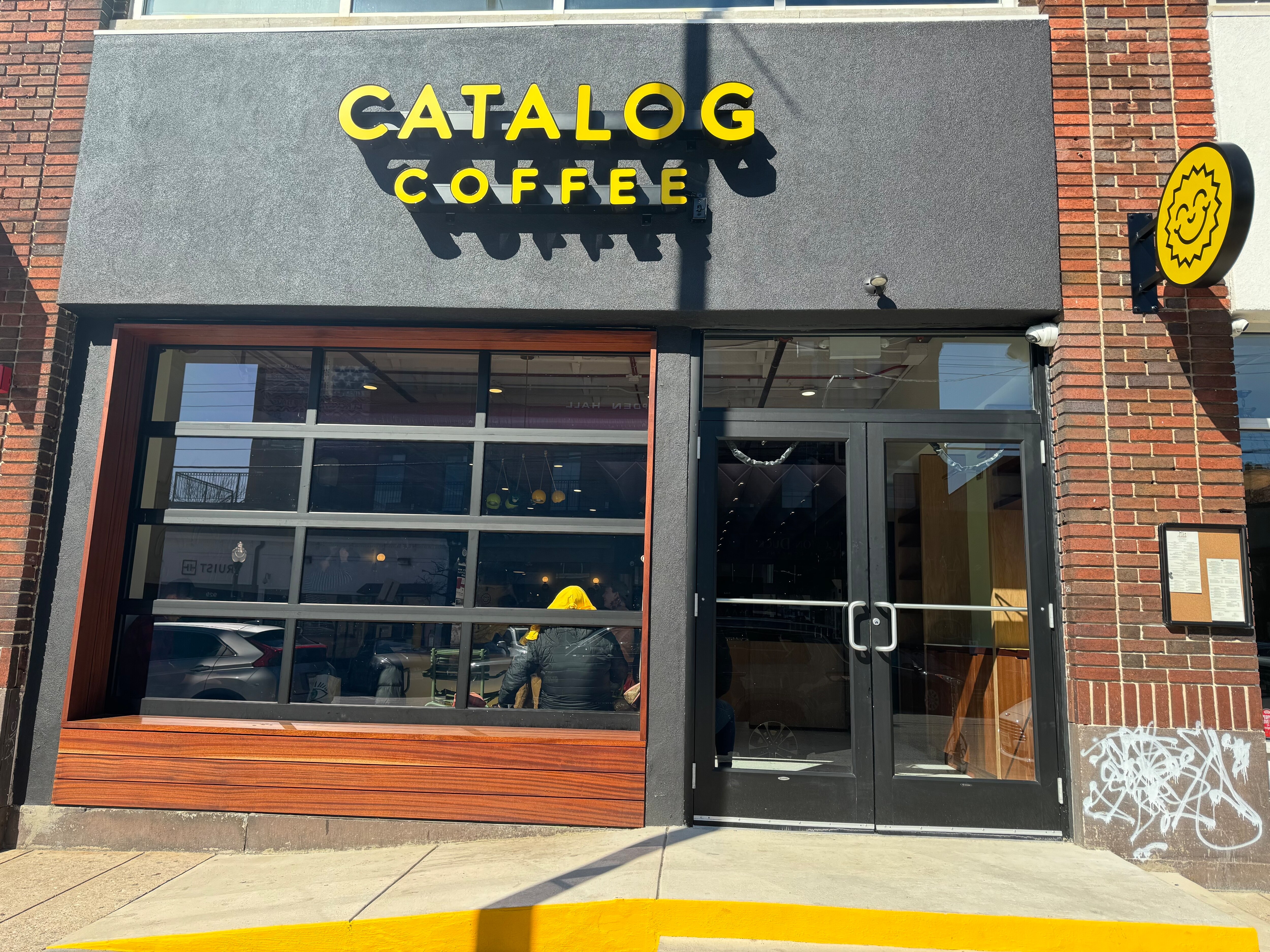Catalog Coffee aims to be a bright spot in the Hampden neighborhood.