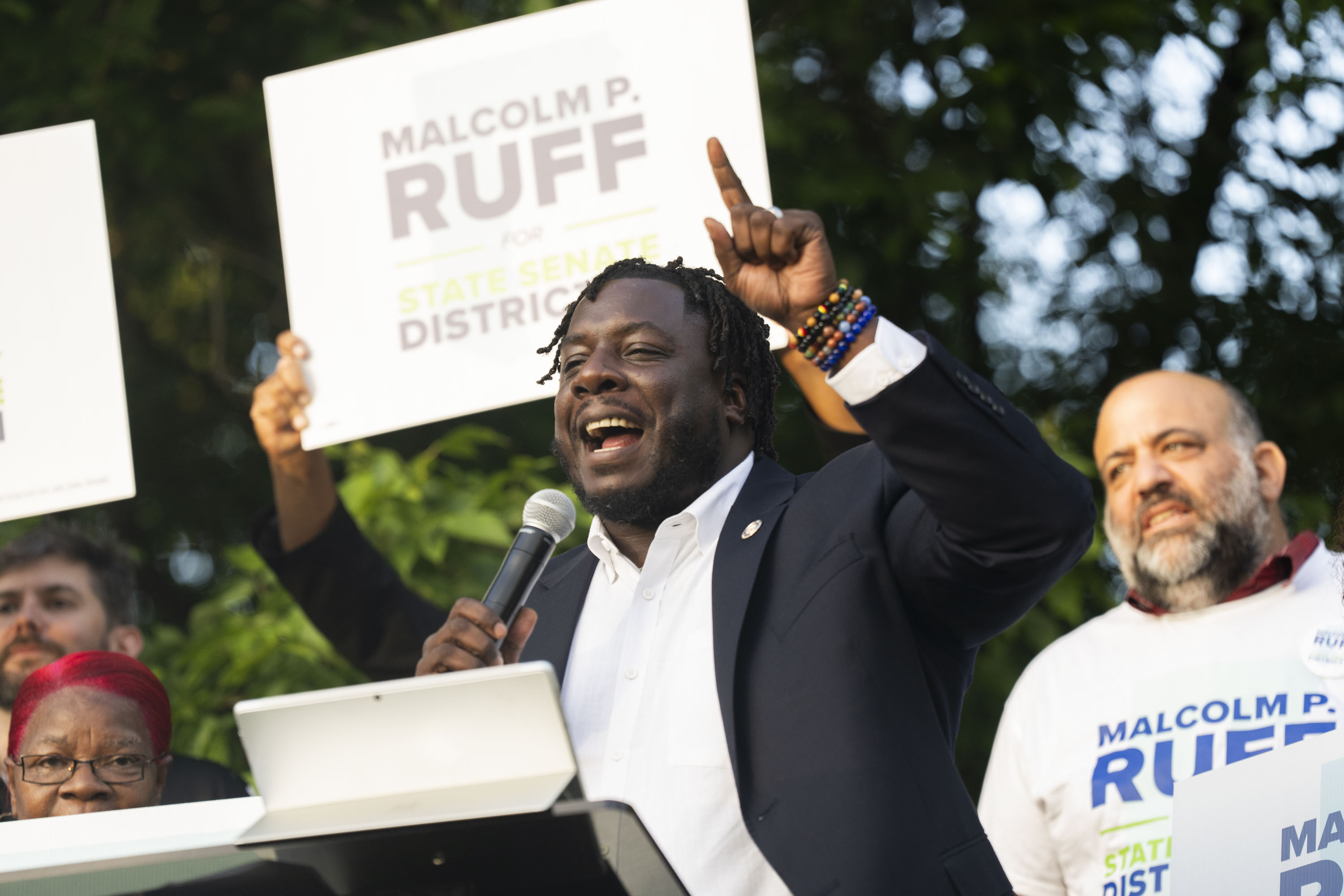 Del. Malcolm Ruff says a call by rabbis to register and vote in the primary is an attempt to influence his race against state Sen. Dalya Attar.