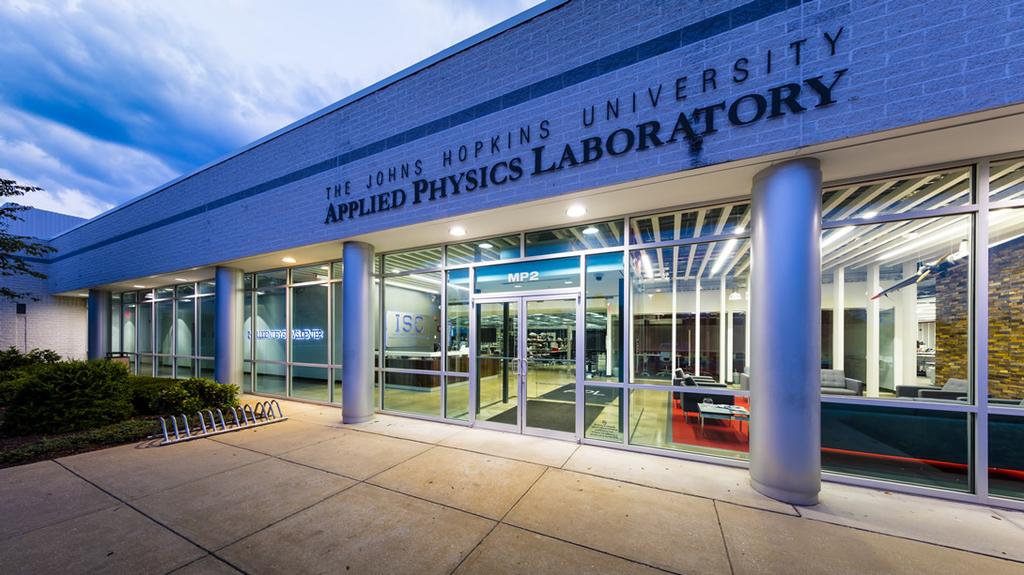 The Johns Hopkins Applied Physics Laboratory’s Intelligent Systems Center, pictured, is one of many buildings on the 461-acre property in Laurel.
