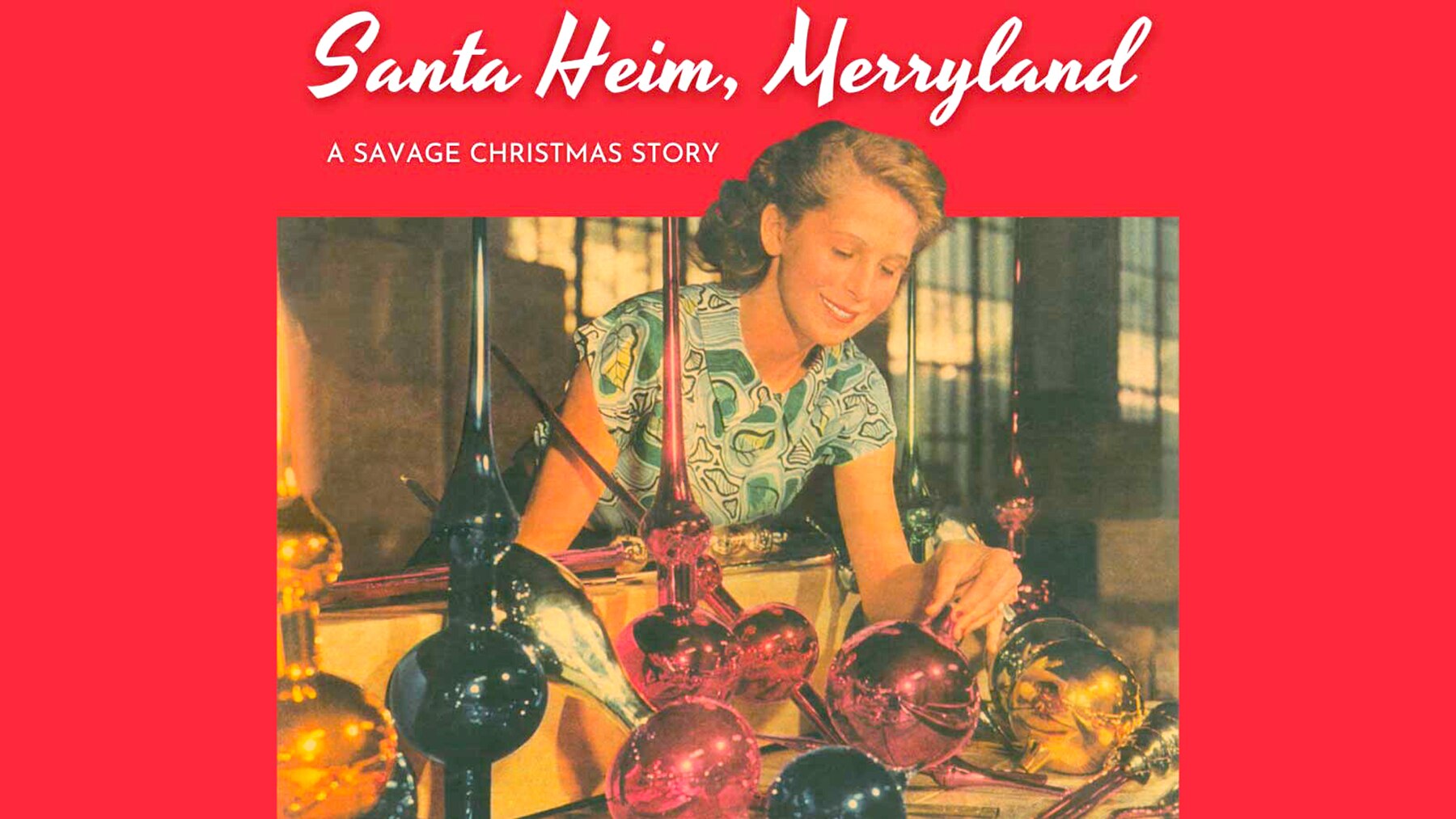 Santa Heim, Merryland Christmas story history exhibit.
