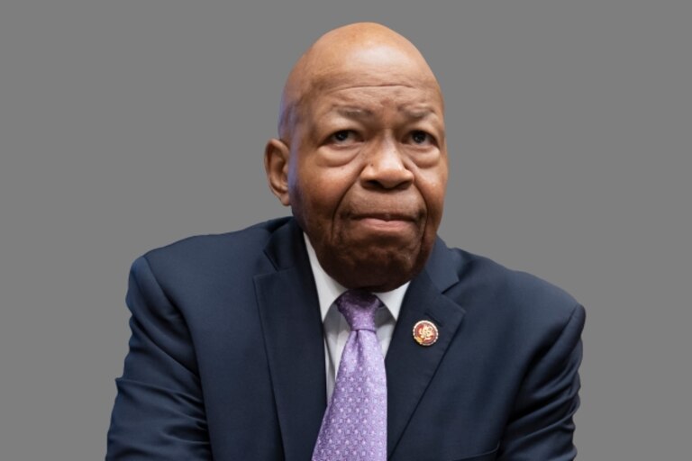 Elijah Cummings headshot, as US Representative of Maryland and House Oversight and Reform Committee Chair.