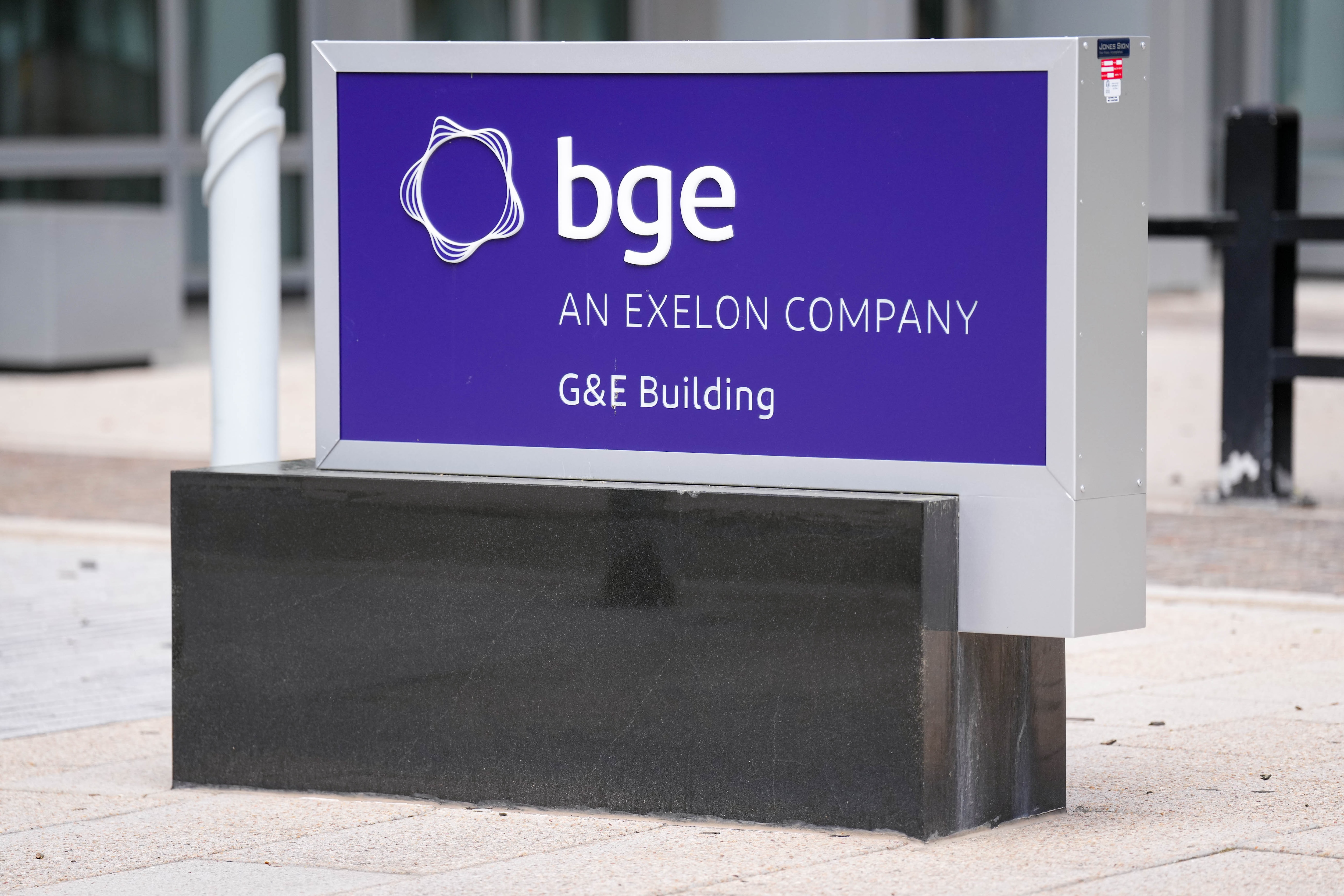 The exterior of Baltimore Gas & Electric’s downtown headquarters in Baltimore, Md. on Tuesday, April 15, 2025.