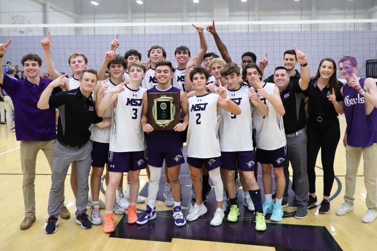 The Mount St. Joseph Gaels topped Loyola Blakefield, on their home court, to win the first MIAA volleyball title in school history.