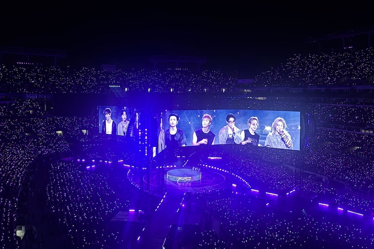 BTS electrifies the crowd at M&T Bank Stadium on Aug. 10, 2026.