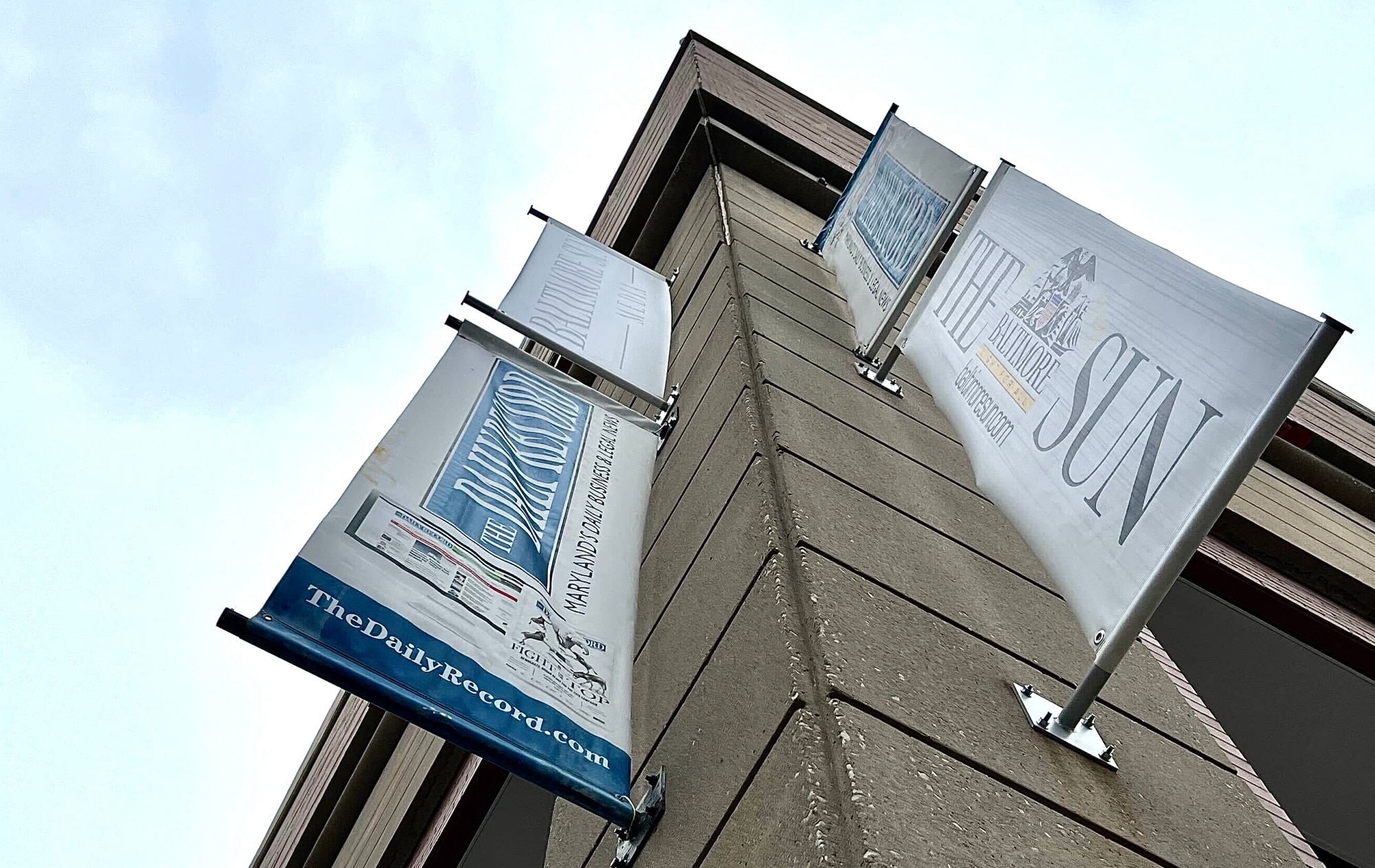 The current newsroom of The Baltimore Sun is located in St.Paul Plaza and is pictured here on Jan. 16, 2023. (Dylan Segelbaum/The Baltimore Banner)