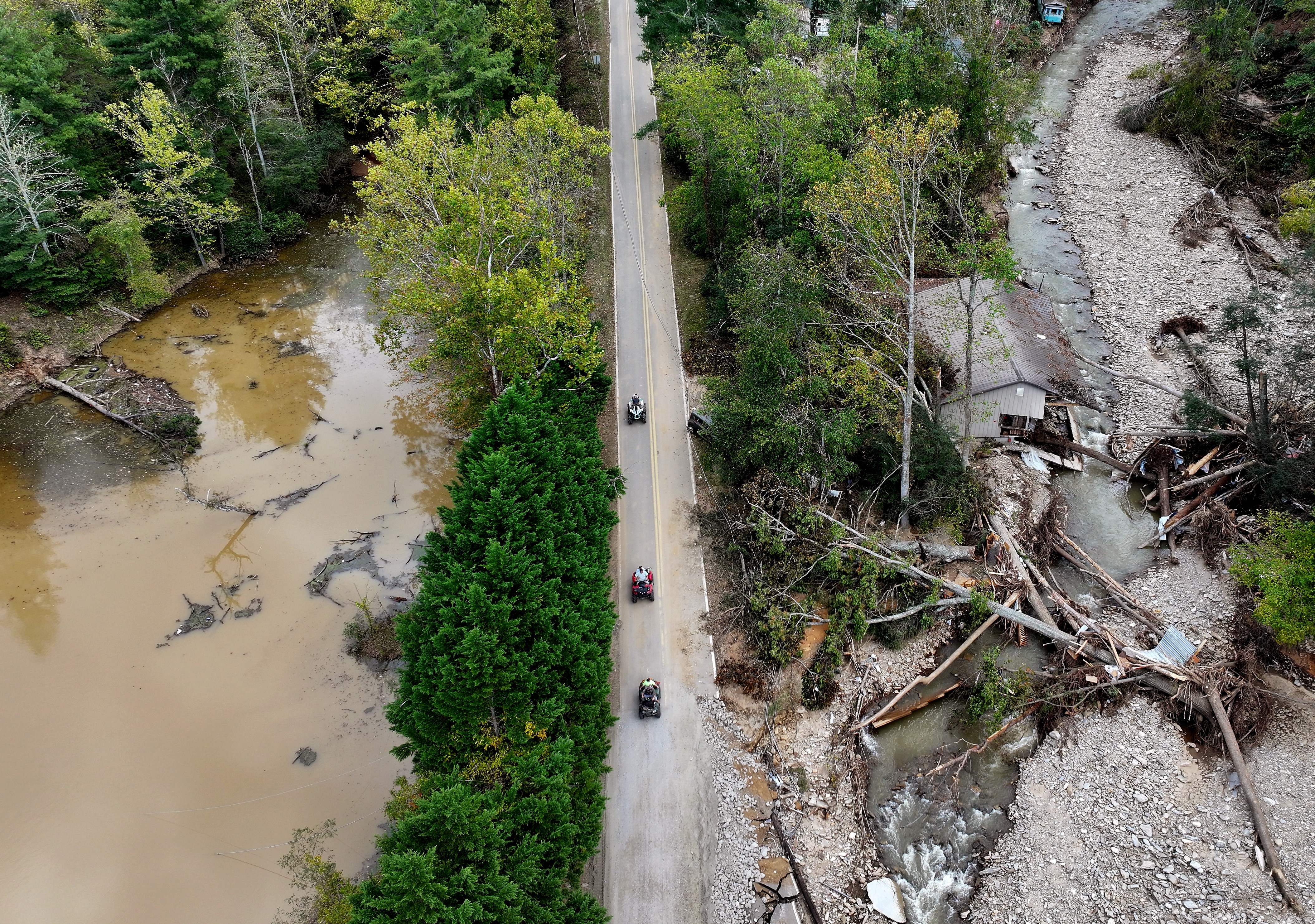 Flooding from Hurricane Helene damaged a plant in Marion, N.C., that was the nation's leading manufacturer of IV fluids.