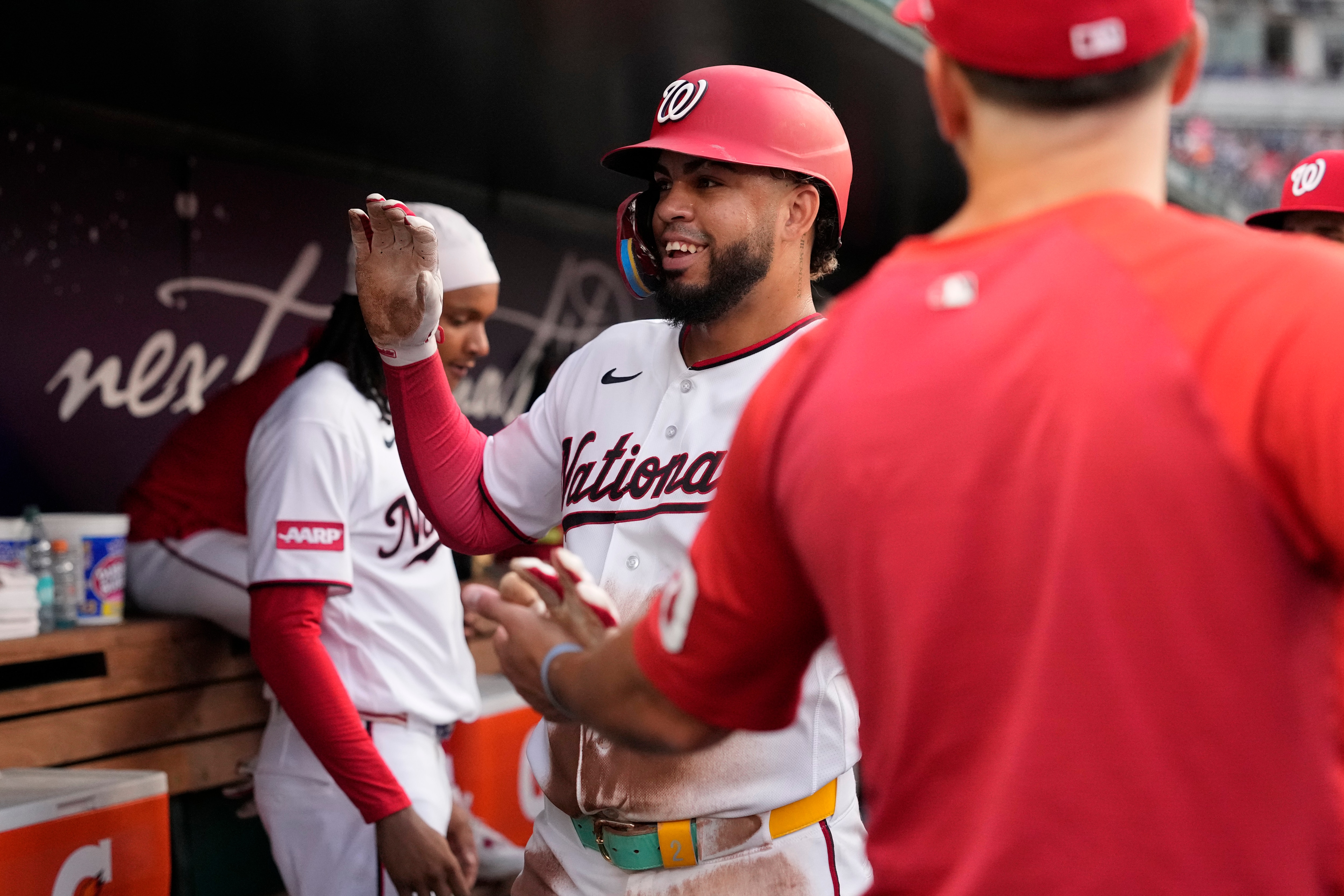 Luis García Jr. went 3-for-4 with his 20th home run as the Nationals beat the Astros 8-2 Wednesday night.