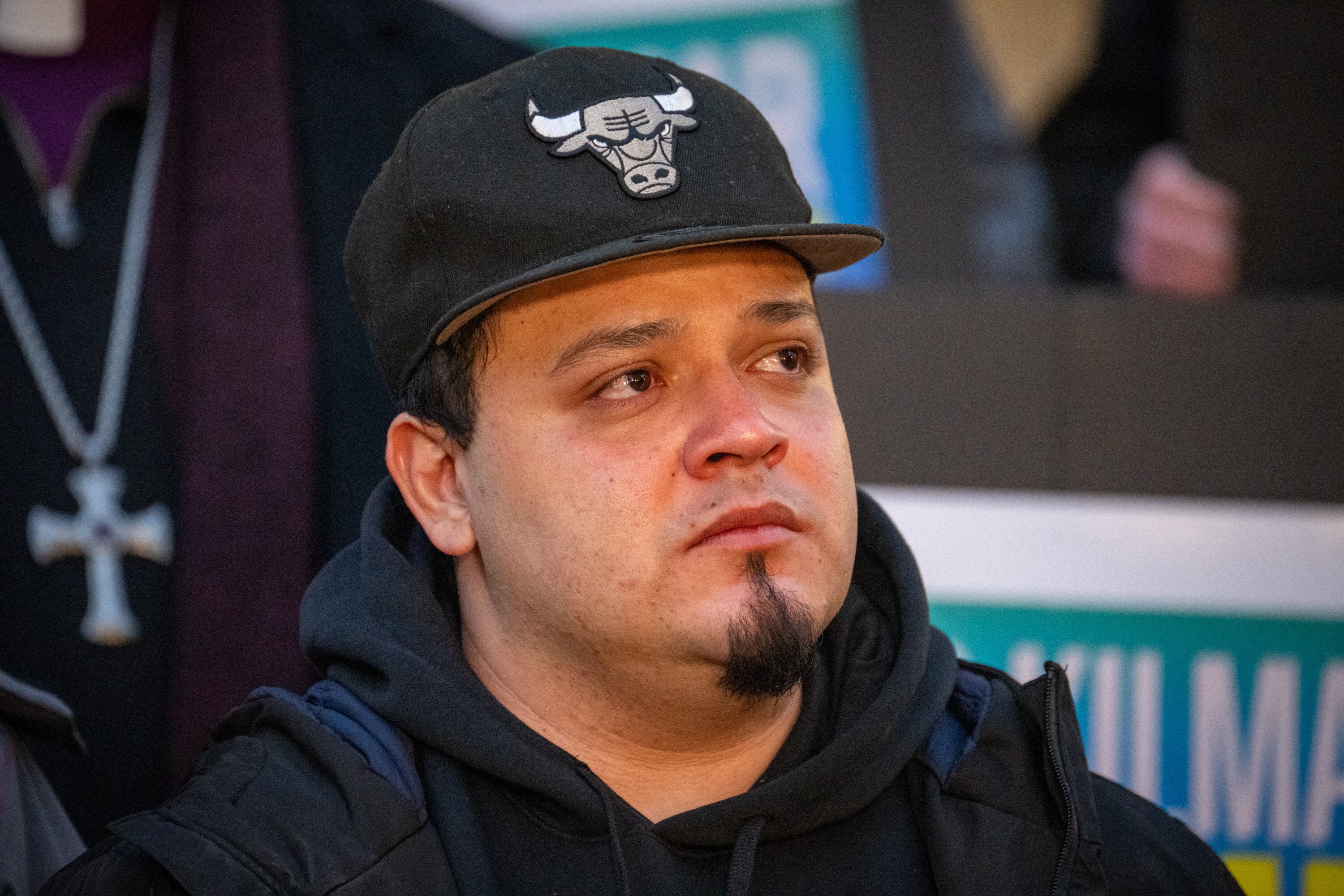 Kilmar Ábrego García reported for an ICE check-in in downtown Baltimore earlier this month after being released from detention in Pennsylvania.