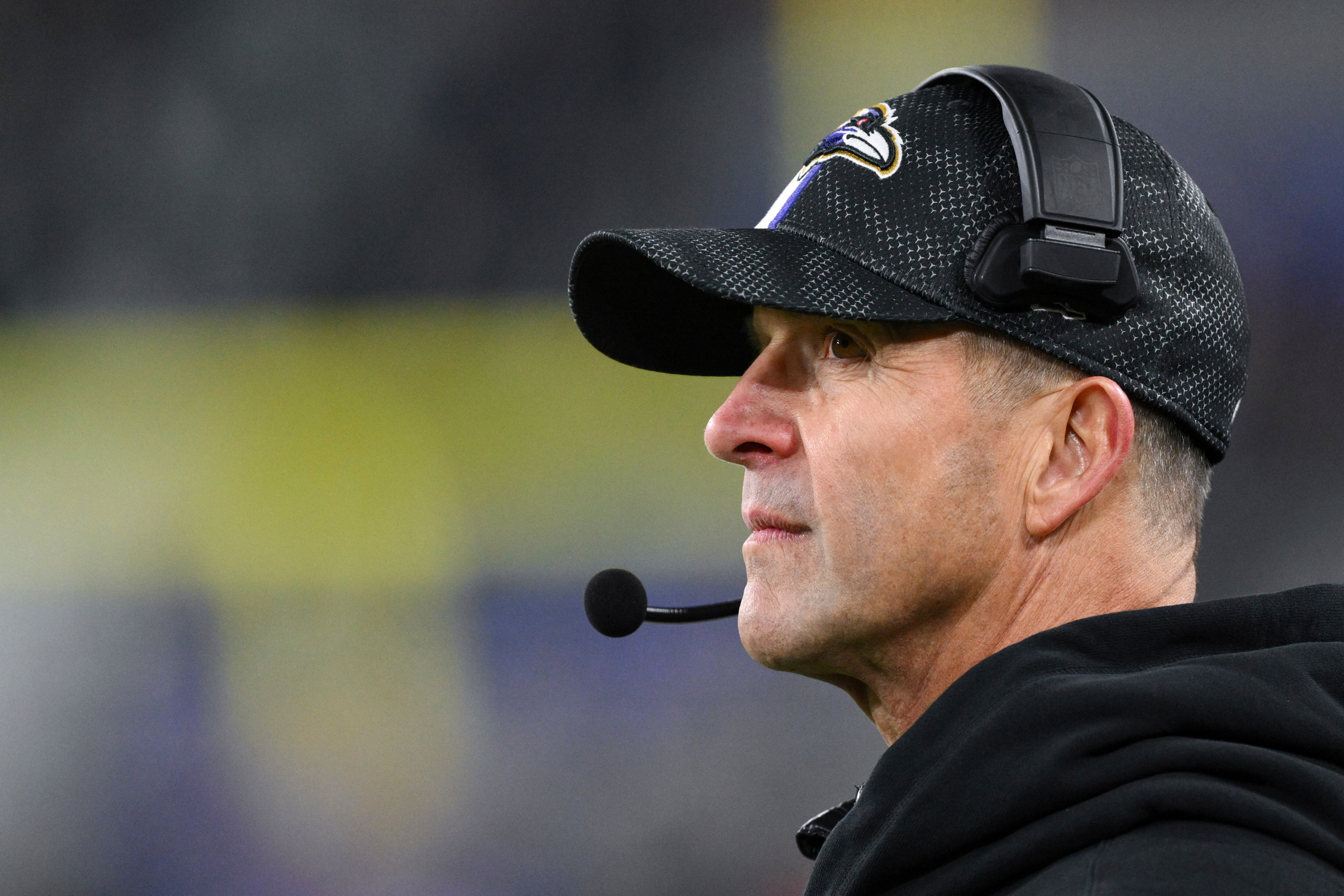 John Harbaugh said at the league’s annual meeting that he believes Lamar Jackson will once again be the highest-paid player in the league. 