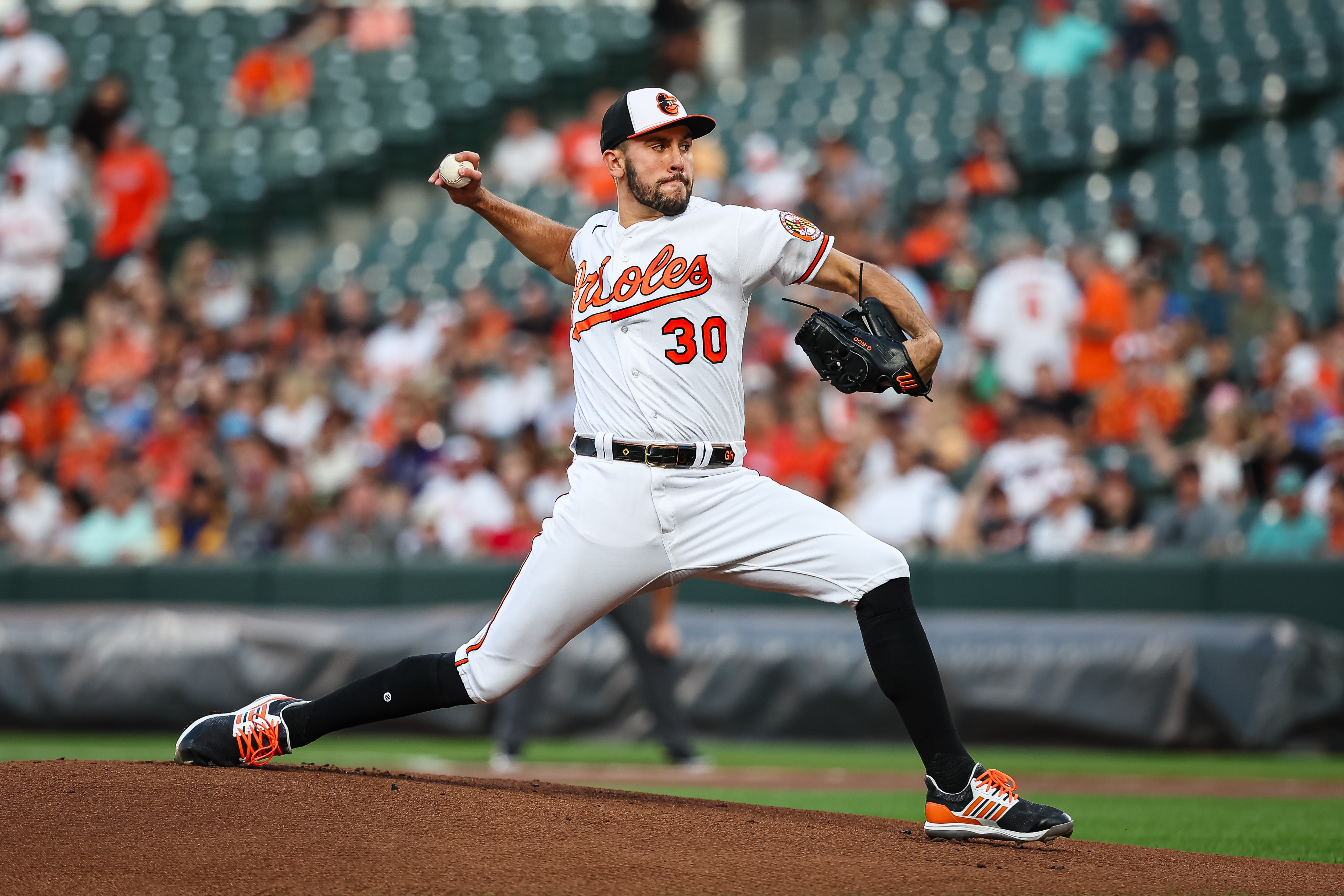 Based on the way he's pitched since returning from the minor leagues, Grayson Rodriguez looks like he belongs near the top of the postseason rotation.