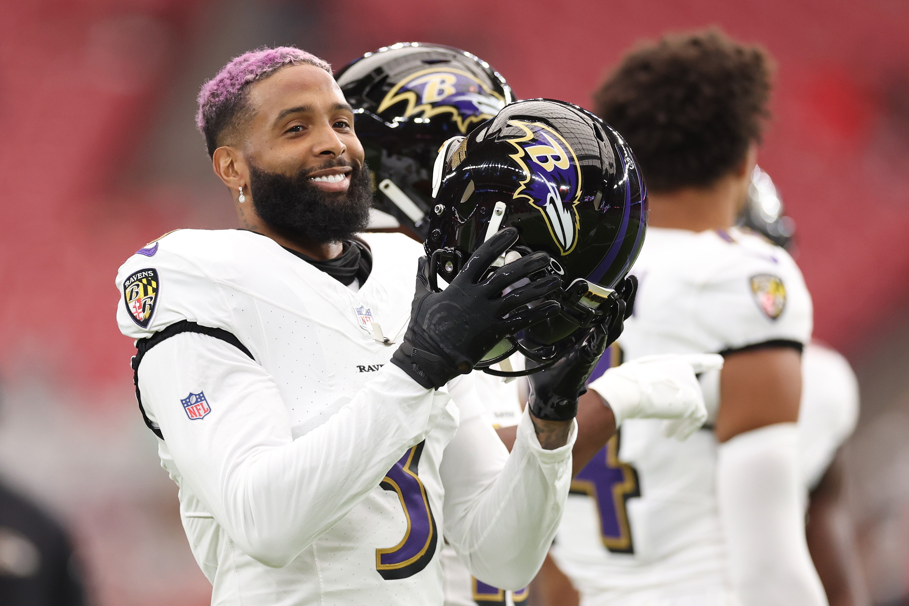 Odell Beckham Jr. had five catches for 56 yards and a touchdown against the Seahawks on Sunday.