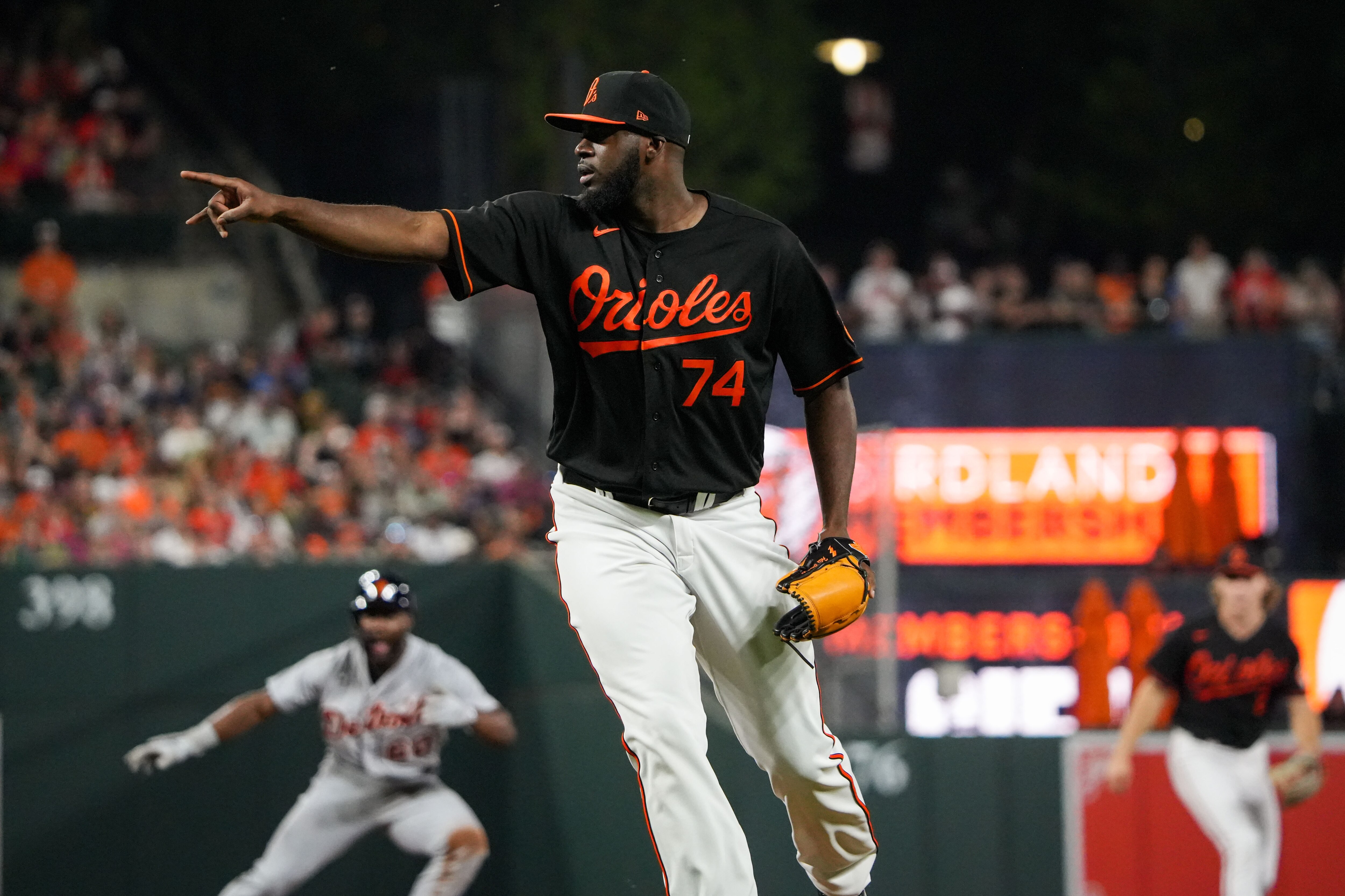 Félix Bautista has 48 saves in two partial seasons as the Orioles' closer.