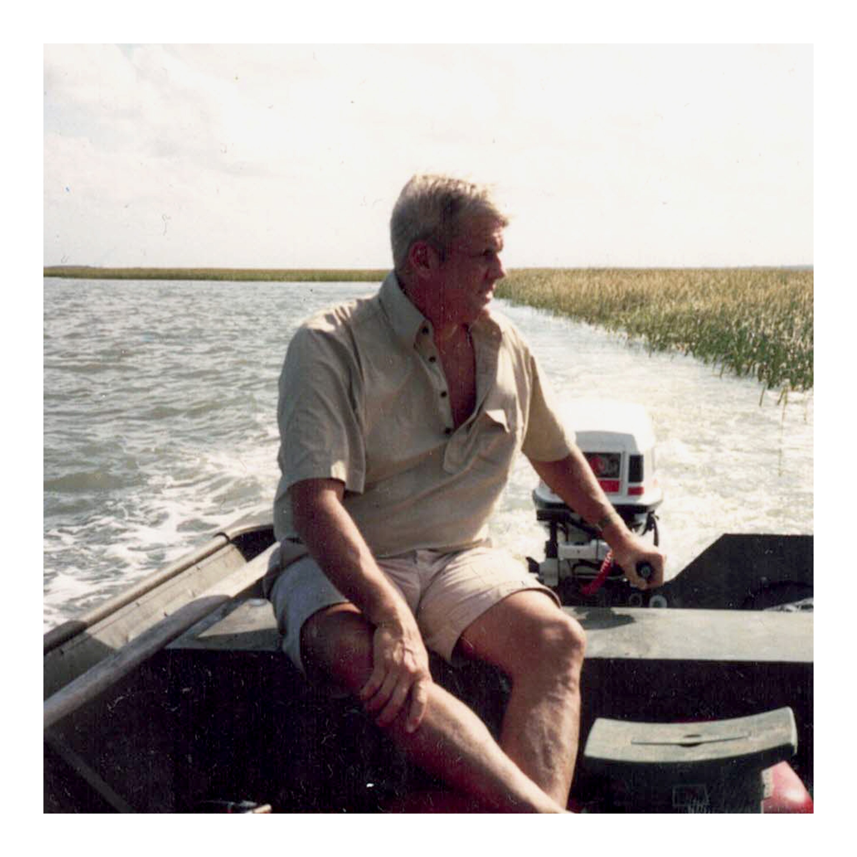 H. Furlong Baldwin in 1991 in Lower Chesapeake.