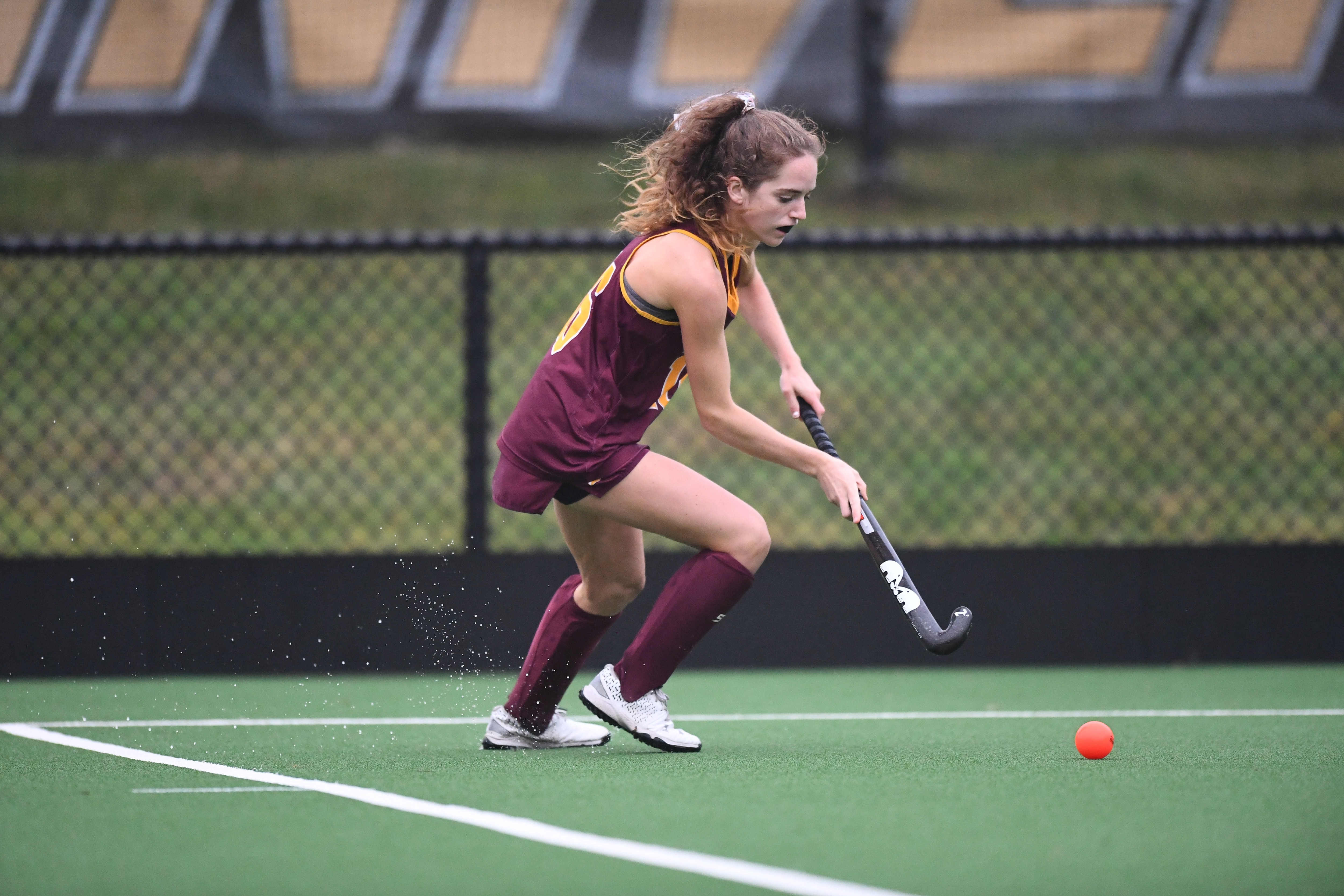 Hereford's Maddie Magliocca prepares to shoot during last week's Baltimore County field hockey championship game. The Bulls will play Eastern Tech in the Class 2A North Region I final Wednesday.