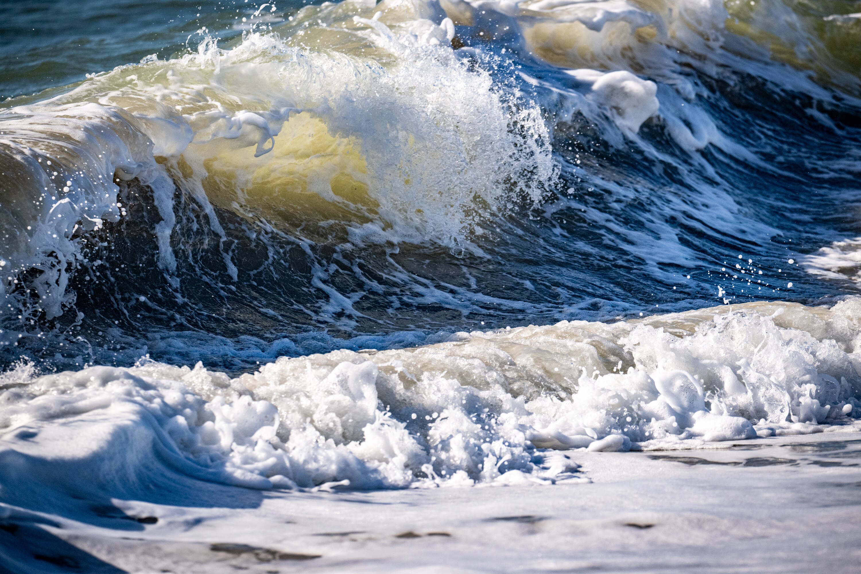 Officials are urging people to stay alert and monitor for weather updates as Hurricane Erin passes the Mid-Atlantic region. 