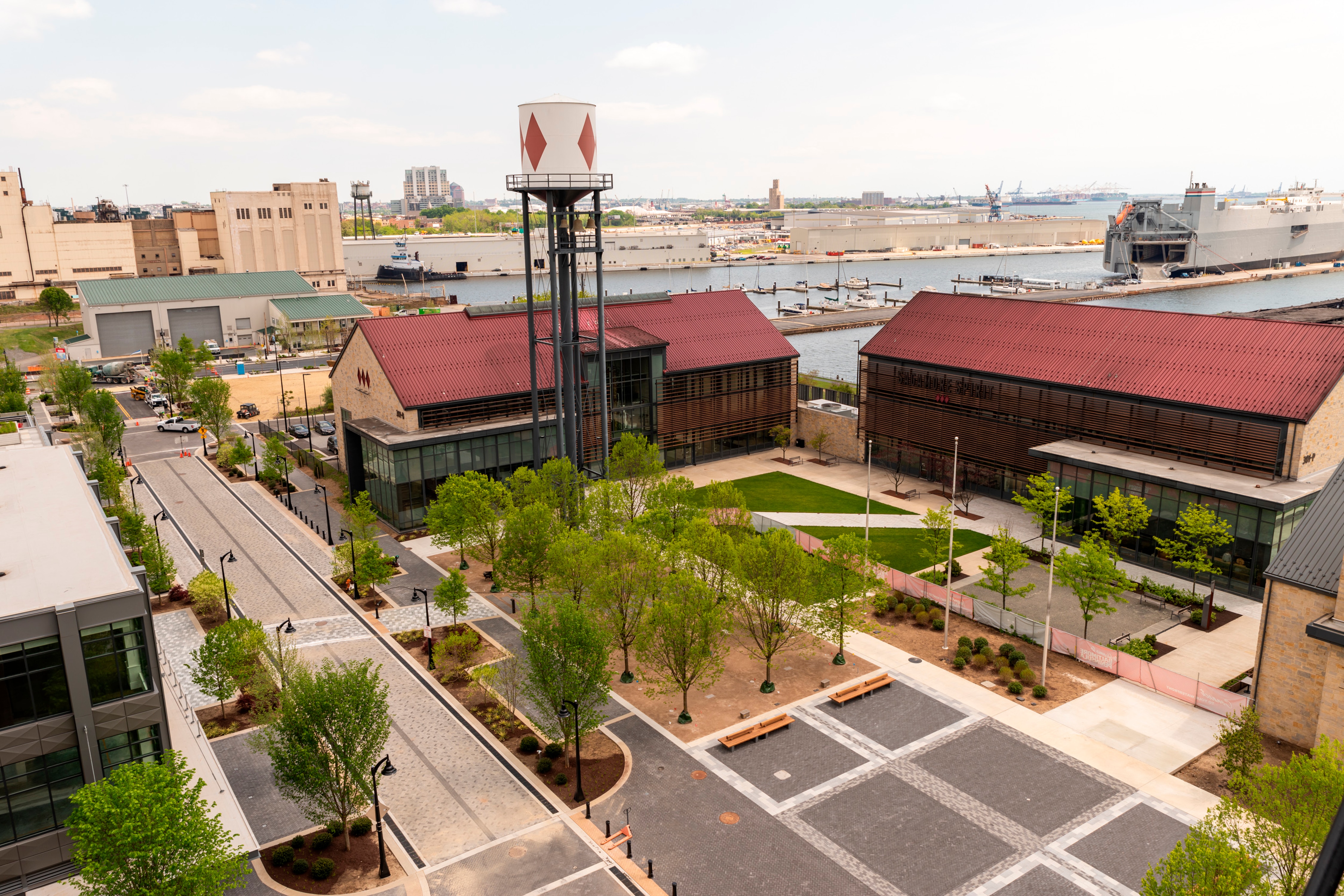 Sagamore Spirit Distillery, as seen from Rye House, will host Whiskey on the Waterfront this weekend.