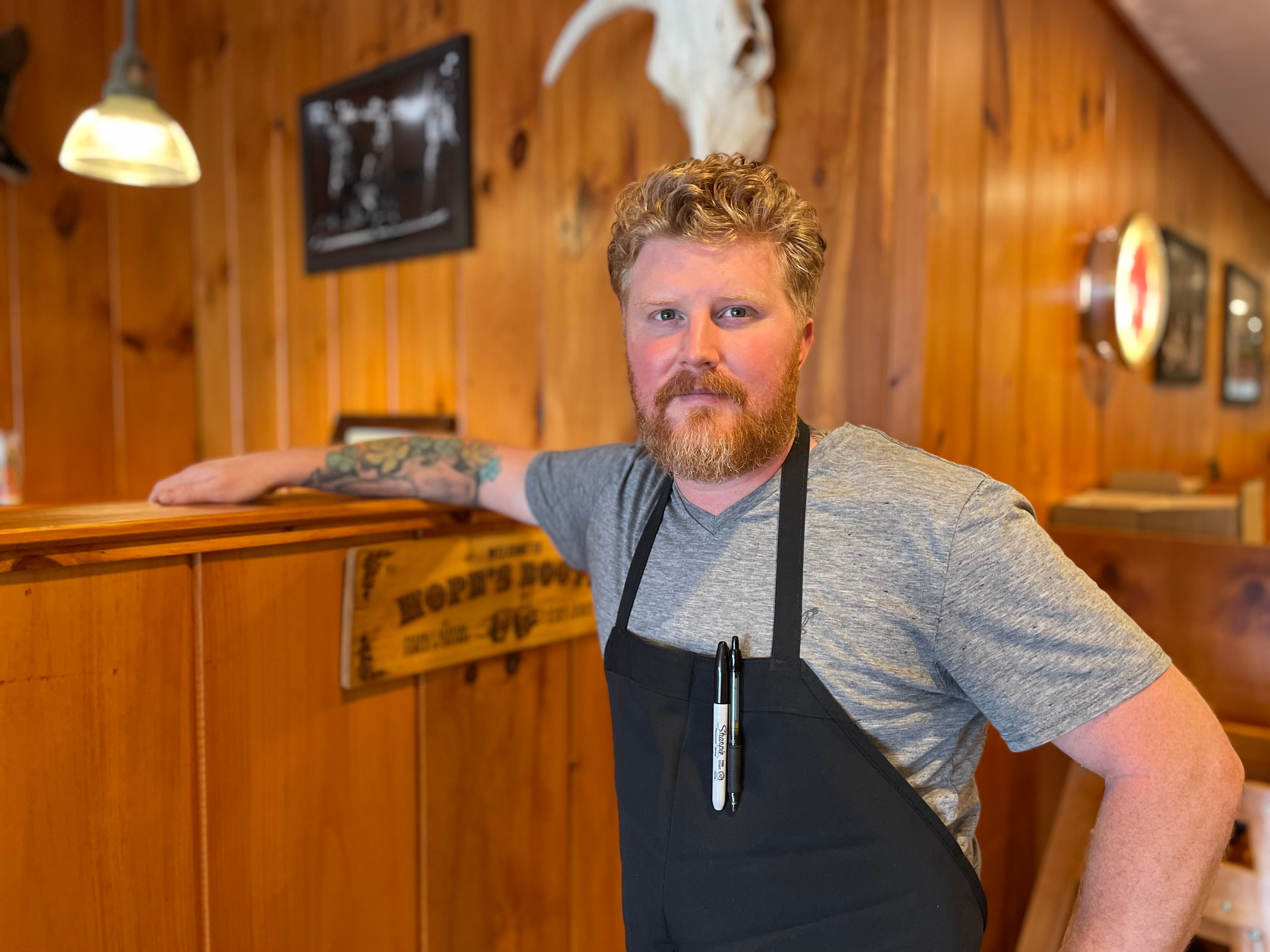 “I don’t think any chef wants to be giving an ultimatum for getting people in the door,” said George Marsh, the owner of Heritage Smokehouse.