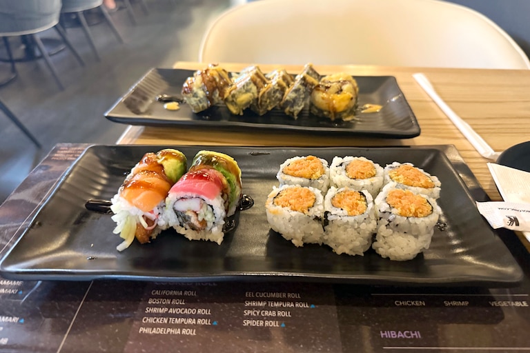All you can eat sushi is on order at Sushi Oishii in Timonium.