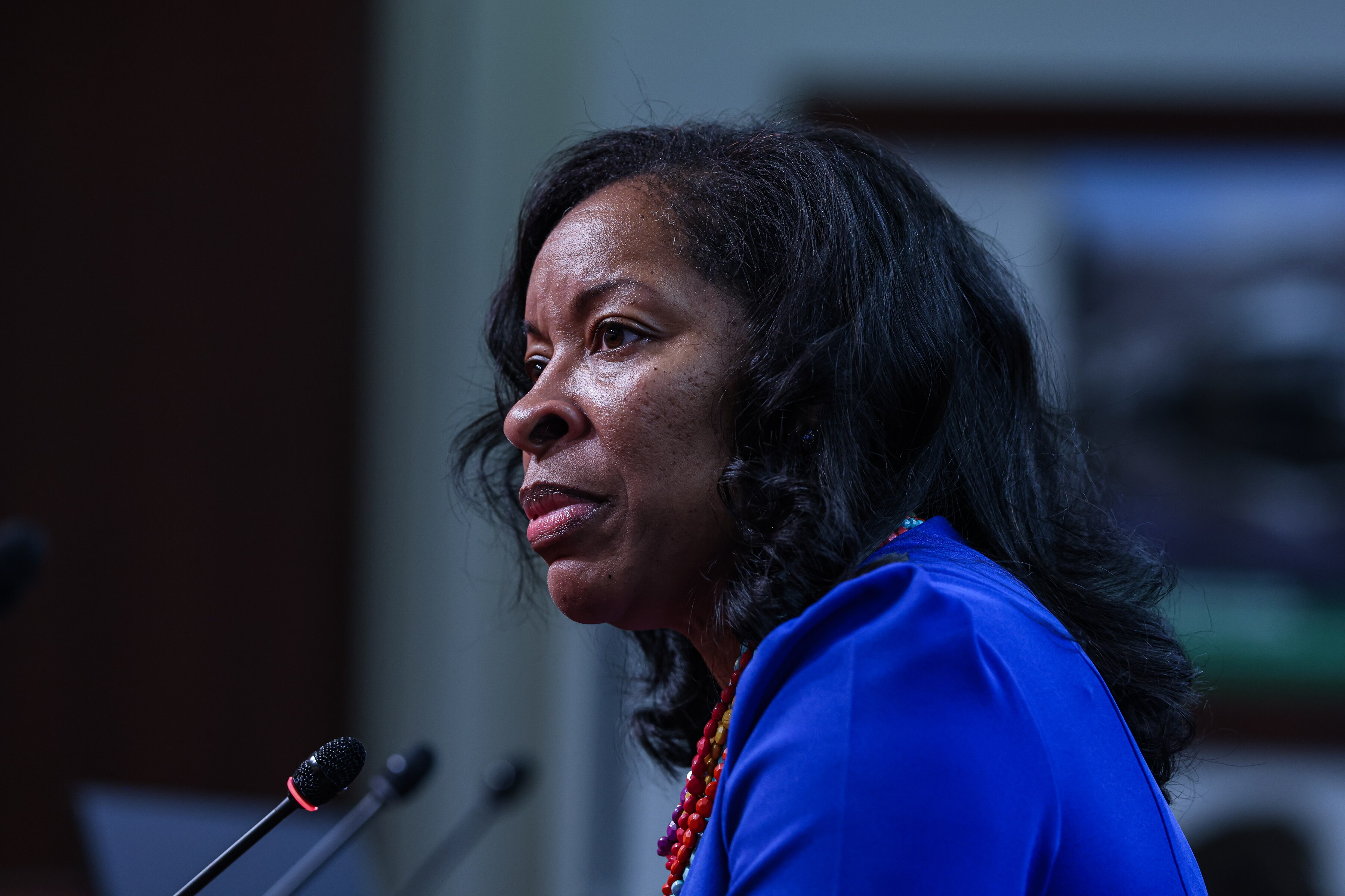 Former school board president Shebra Evans will fill the at-large Montgomery County Council seat vacated this month by Gabe Albornoz.