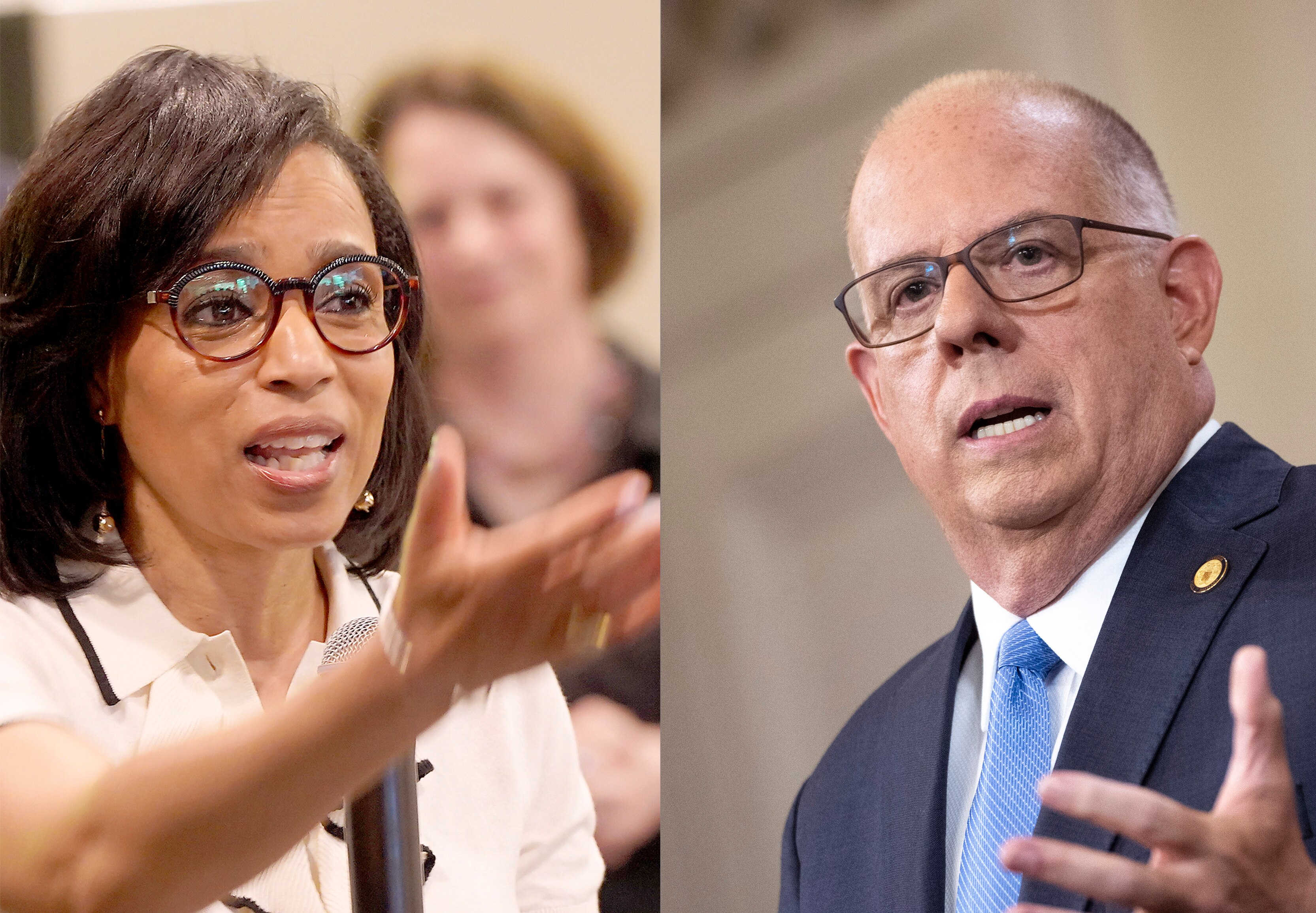 Former Governor Larry Hogan faces Prince George’s County Executive Angela Alsobrooks, who would be Maryland’s first Black U.S. Senator. The matchup is one of a few nationally that could determine the balance of power in the U.S. Senate.
