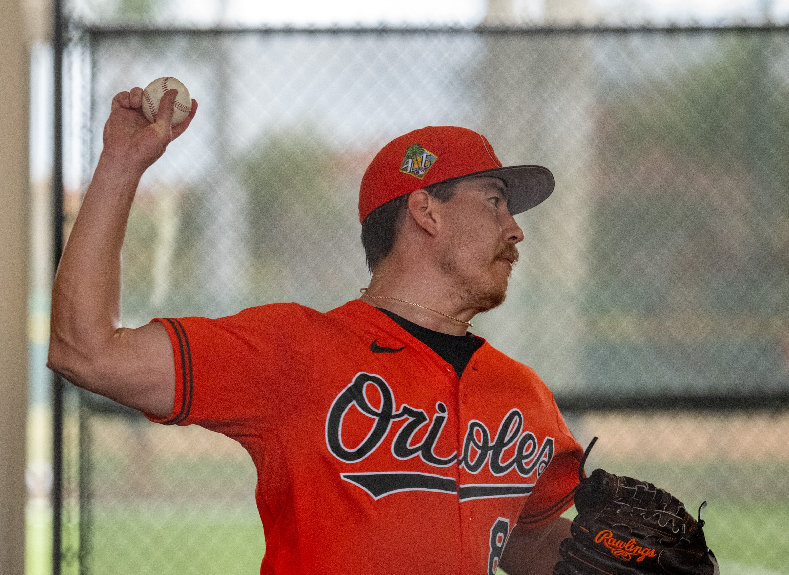 Orioles prospect Trey Gibson accumulated 166 strikeouts in 120 1/3 innings across three levels of the minor leagues in 2025.