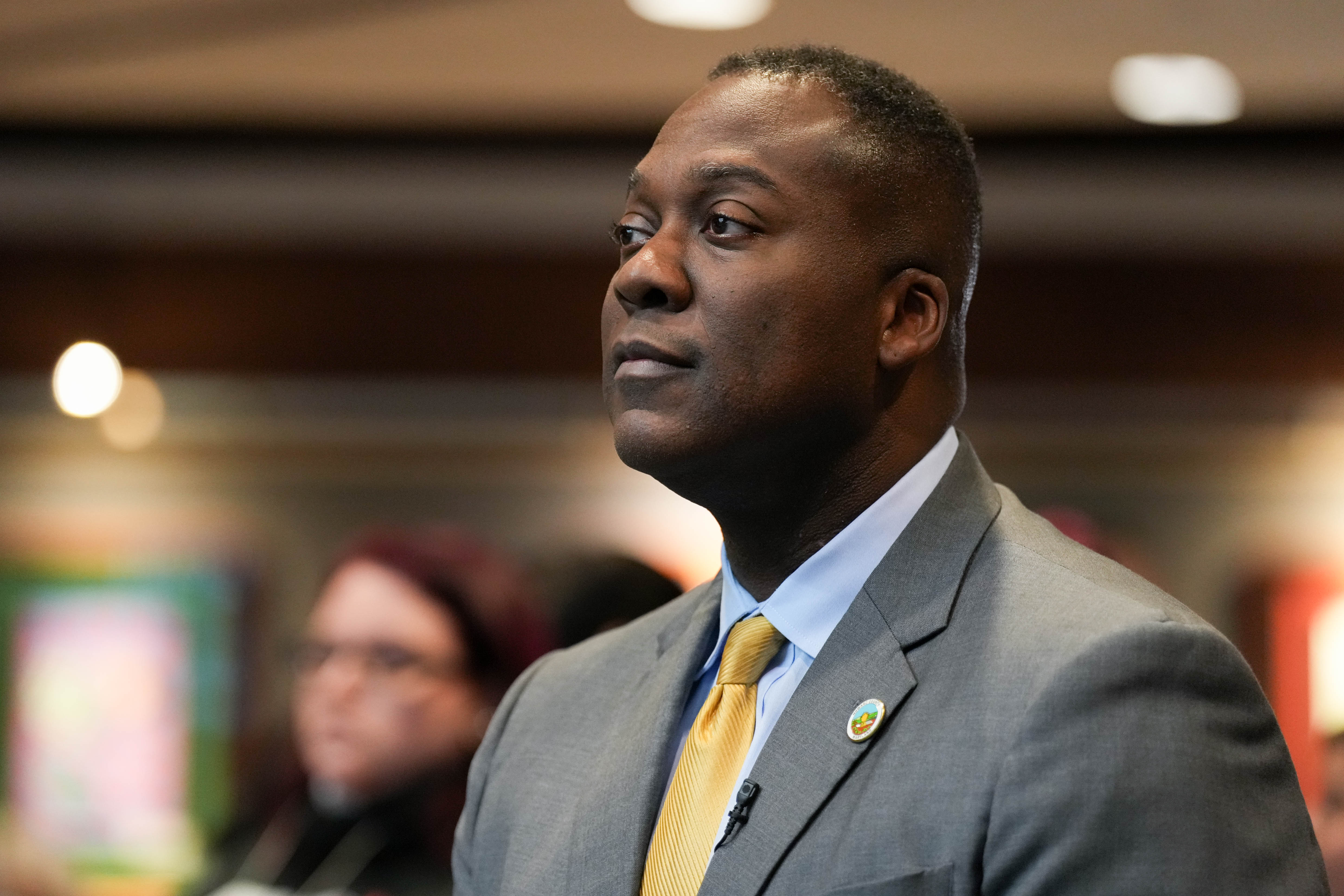 Howard County Executive Calvin Ball announced his education funding proposal to the tune of $871.5 million on Monday.