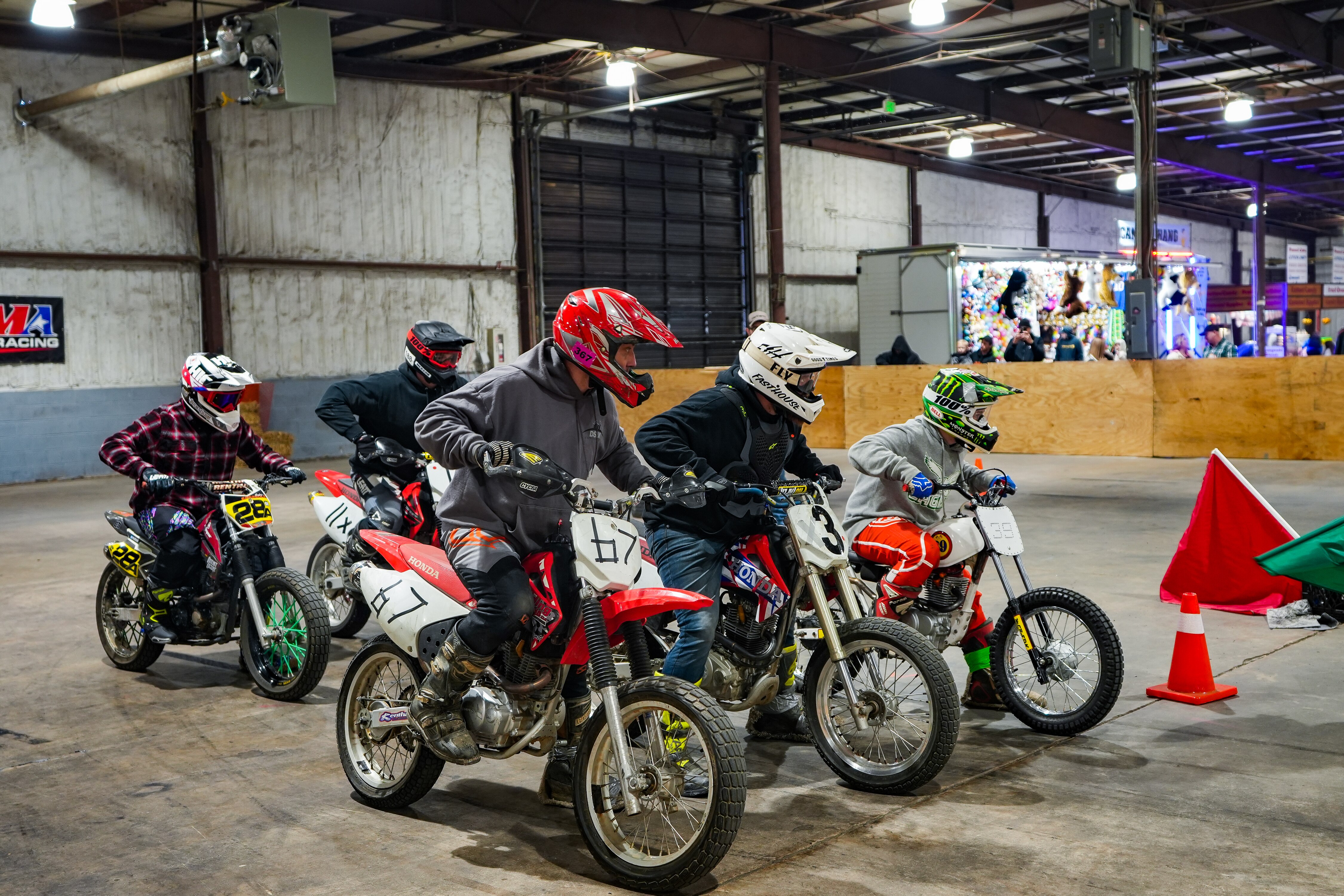 A scene from the 2023 Maryland International Motorcycle Show.