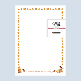 Chippin' Away Maryland Crab Chip Notepad