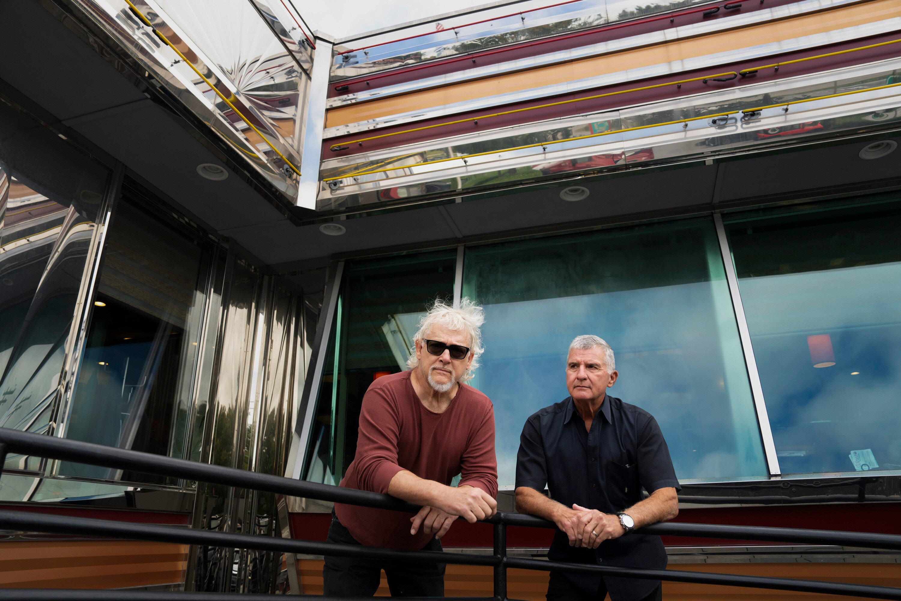 Former Anne Arundel County Sheriff Ron Bateman, right, and former drug kingpin Billy Joe Nichols co-wrote a book about law enforcement and drug culture in working-class Pasadena in the 1980s.