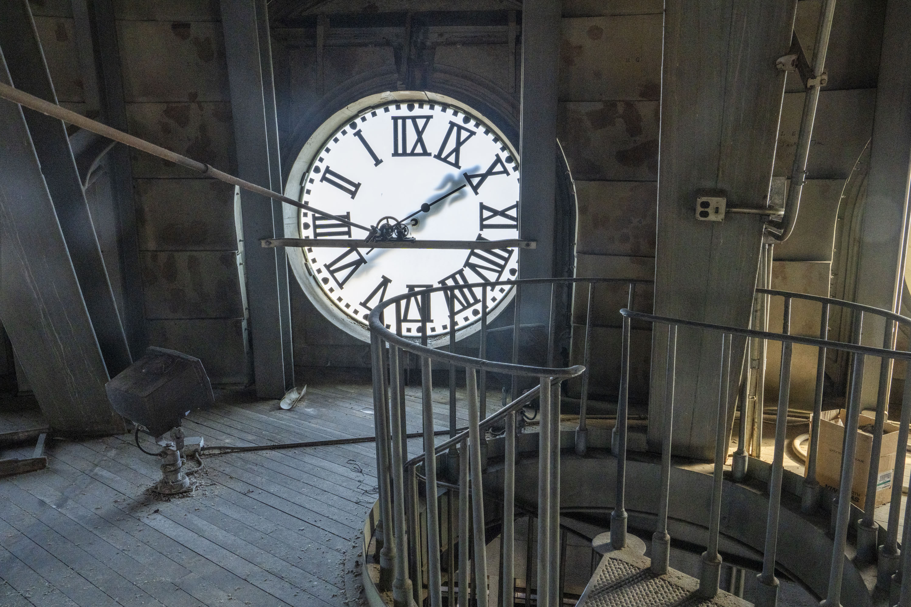 Baltimore City Hall, including the historic cast iron dome, on January 14, 2025 ahead of pending renovations. Built in the 1860s, the dome has not been restored since the 1970s.