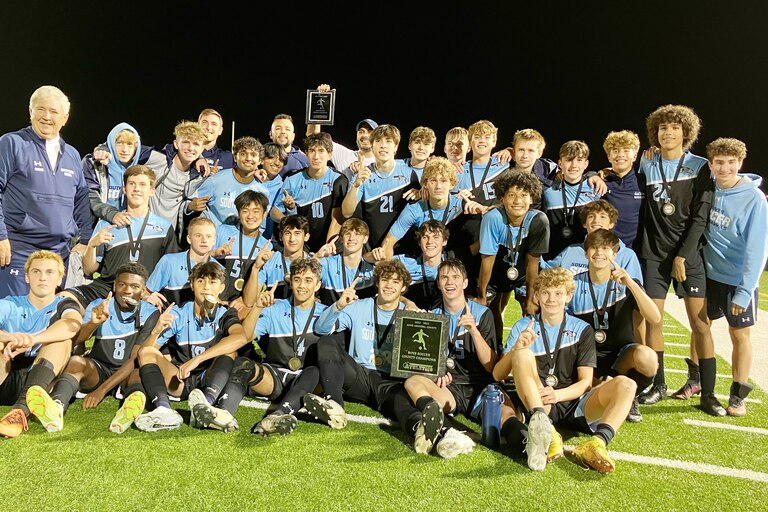The South River Seahawks are the 2022 Anne Arundel County boys soccer champions after their 3-0 victory over Broadneck in Tuesday's County title game.