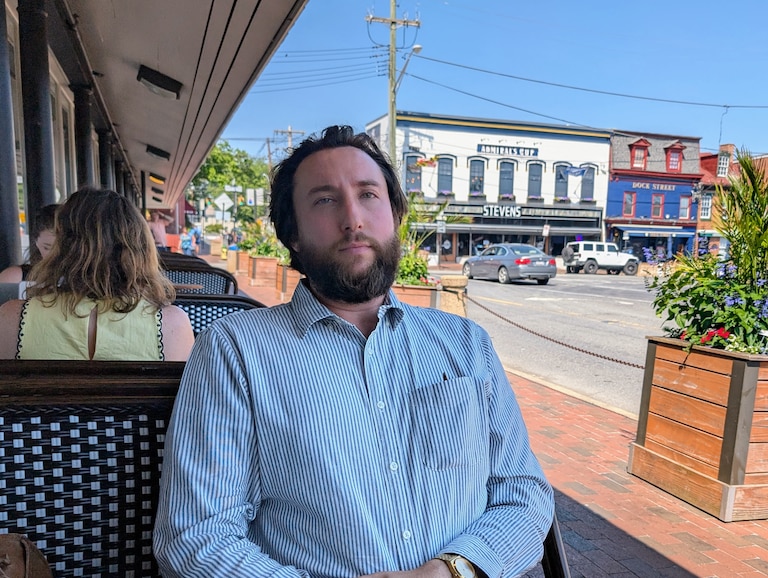 Alderman Harry Huntley was one of four city council members who introduced legislation to change rules on outdoor dining in Annapolis, only to run into opposition from a fifth.