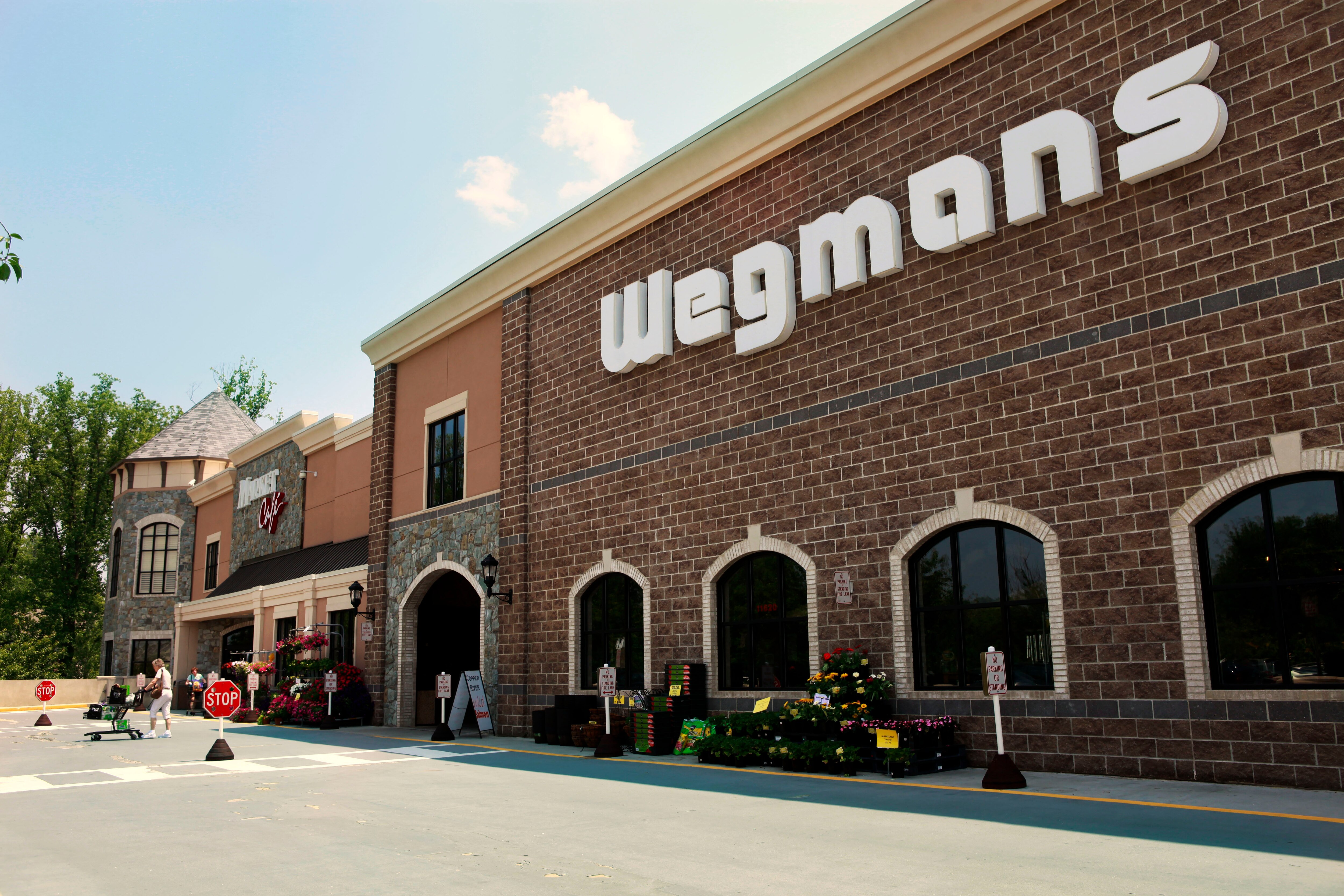 FILE - A Wegmans grocery store stands in Fairfax, Virginia, May 27, 2010.