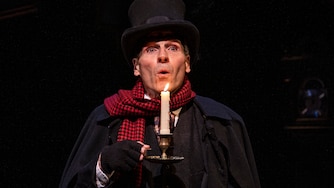Holiday performances of "A Christmas Carol," seen here performed by Paul Morella, are an annual tradition at the Olney Theatre.