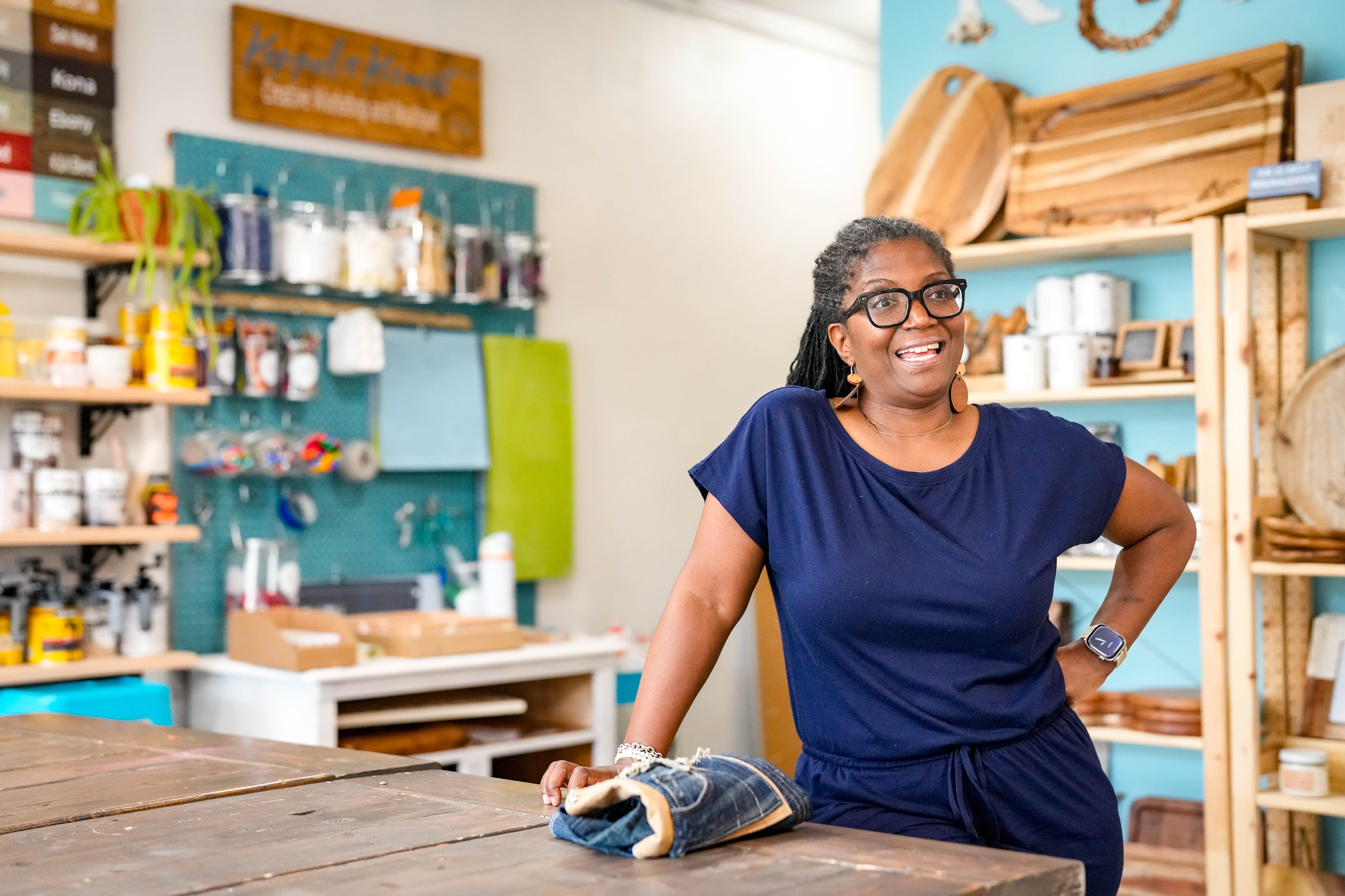 Business owners, including Nichole Sullivan of Keppel & Kismet, are expressing frustration after Made in Baltimore, the city's signature program to boost small makers, closed its Harborplace location.