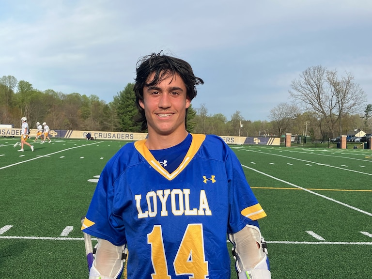 Junior attackman/midfielder Mason Cook scored all of his game-high three goals in fourth quarter to help No. 3 Loyola Blakefield rally past sixth-ranked St. Paul’s, 11-9, Tuesday afternoon. The Dons will meet the only other unbeaten team in the MIAA A Conference, No. 1 McDonogh, on Friday.