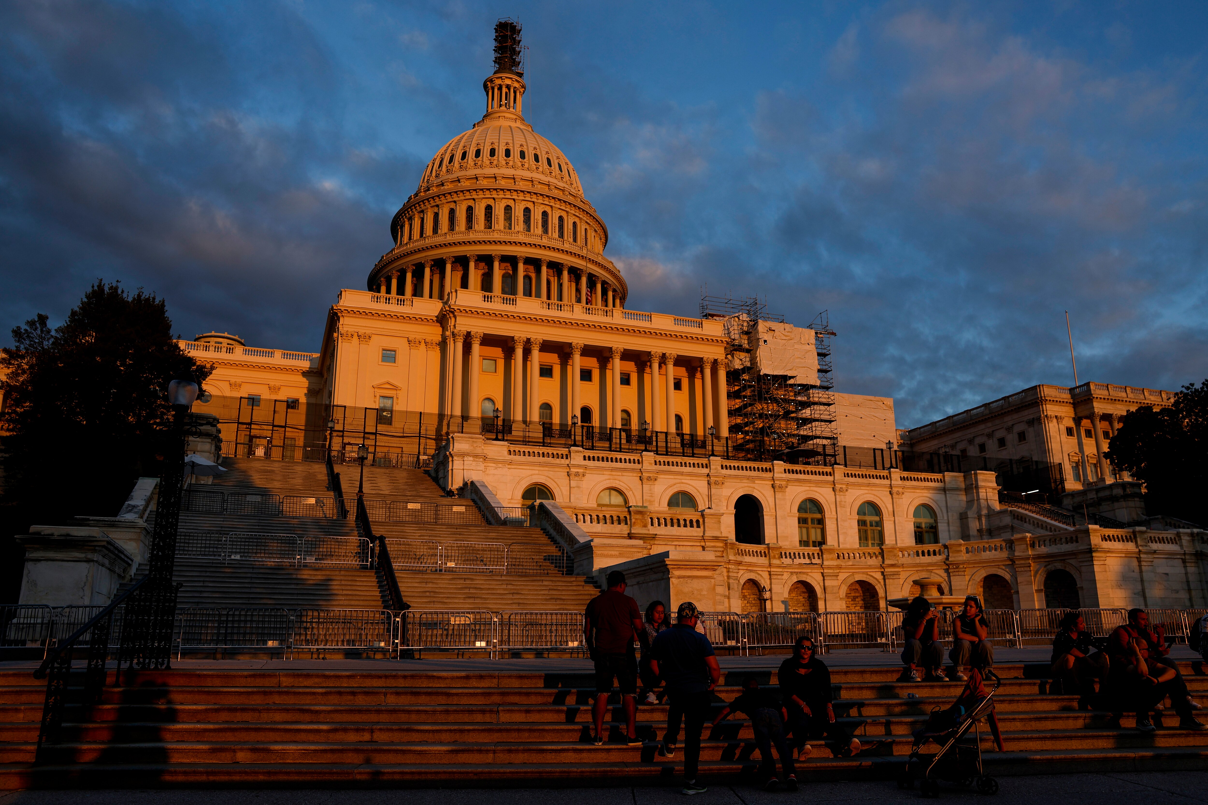 The U.S. Capitol Building on September 30, 2023, in Washington, D.C. U.S. Rep. John Sarbanes, a Democrat, announced Thursday he would not seek another term representing his Central Maryland district.
