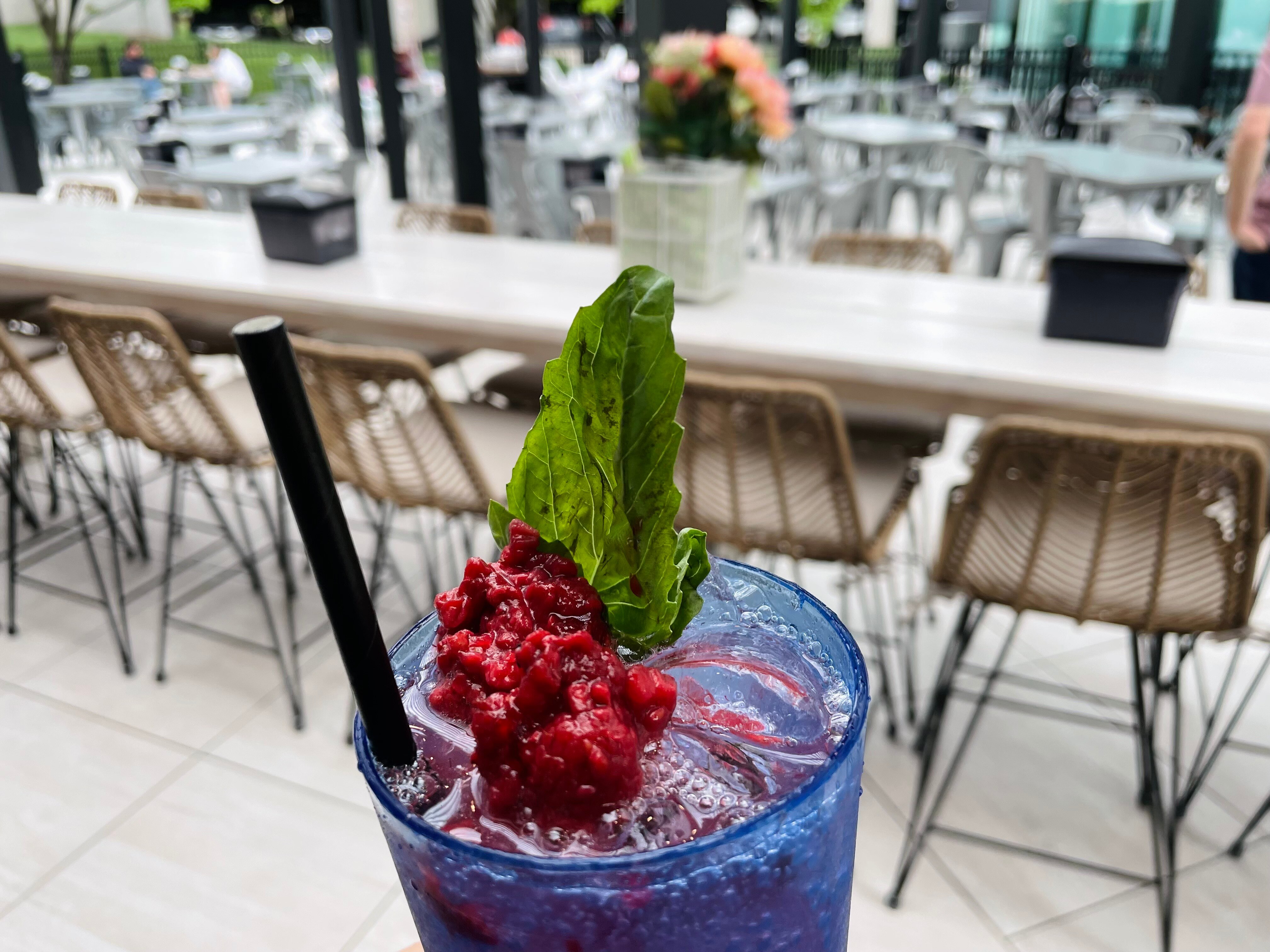 The $12 nonalcoholic “Le Monade” from Vacation, a new dining concept from Chad Gauss.