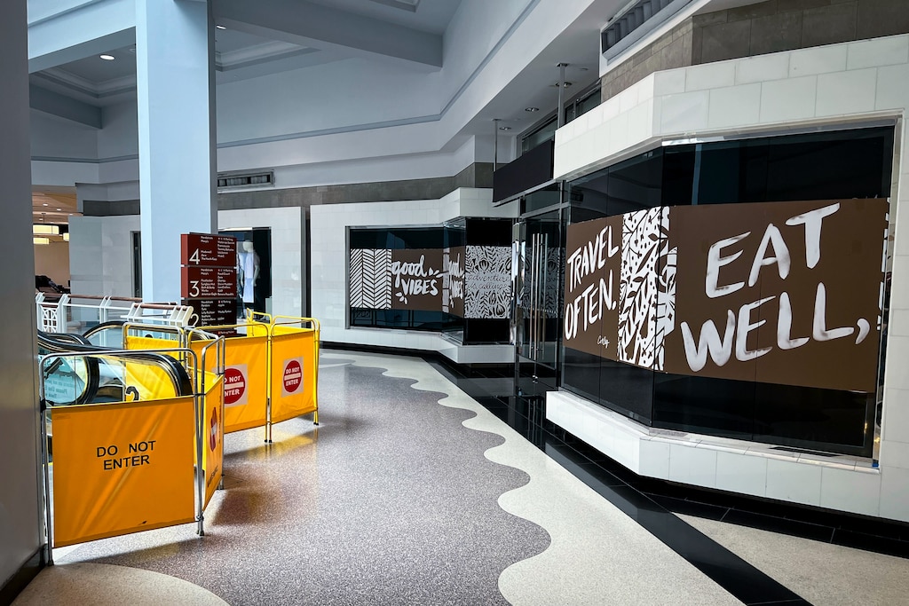 Shoppers and retailers have complained of months-long non-operational escalators at the Towson Town Center mall. Many of them were down during the busiest shopping season months prior.