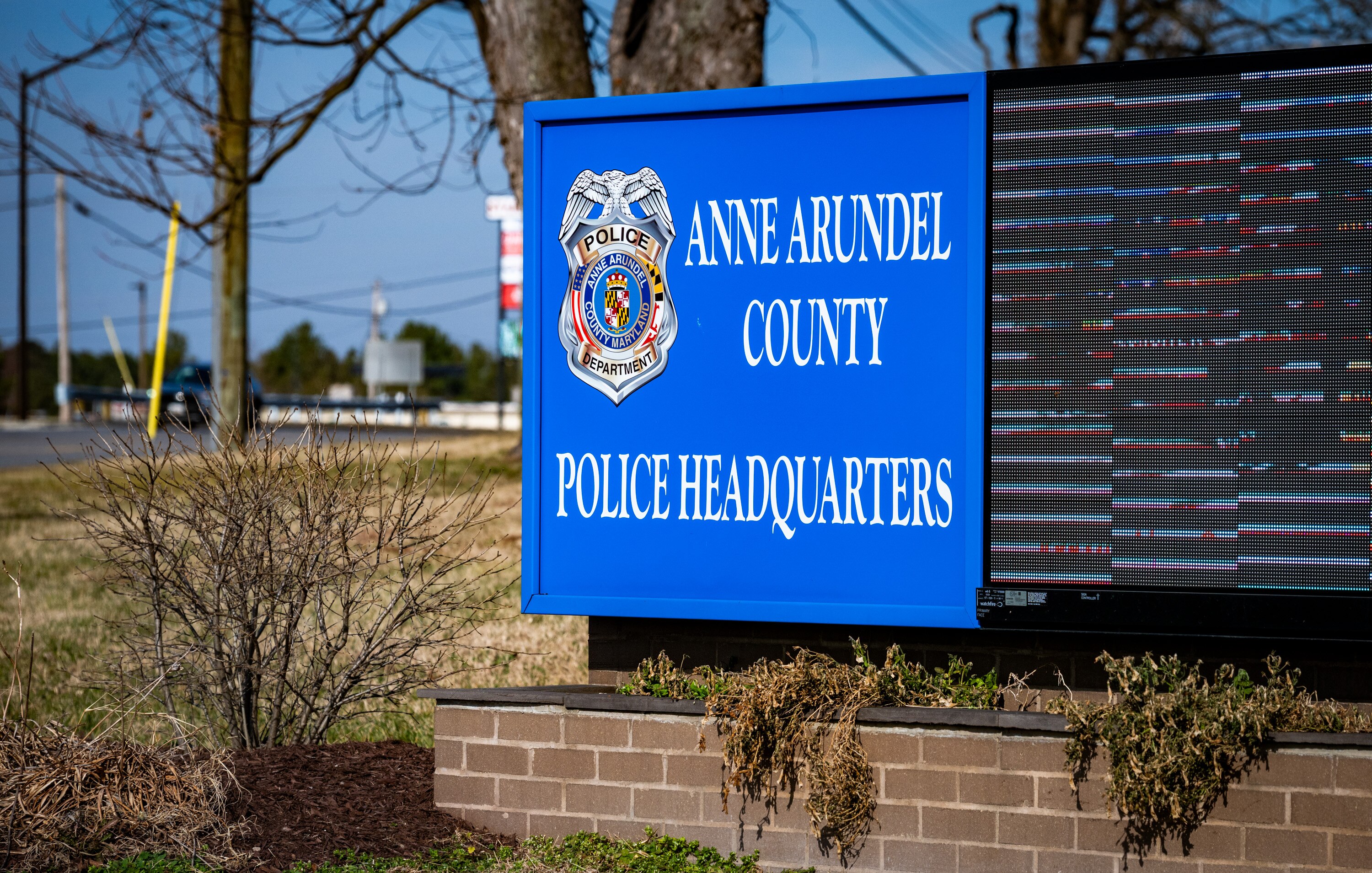 A 20-year veteran of the Anne Arundel County Police Department has been charged with assault and reckless endangerment.
